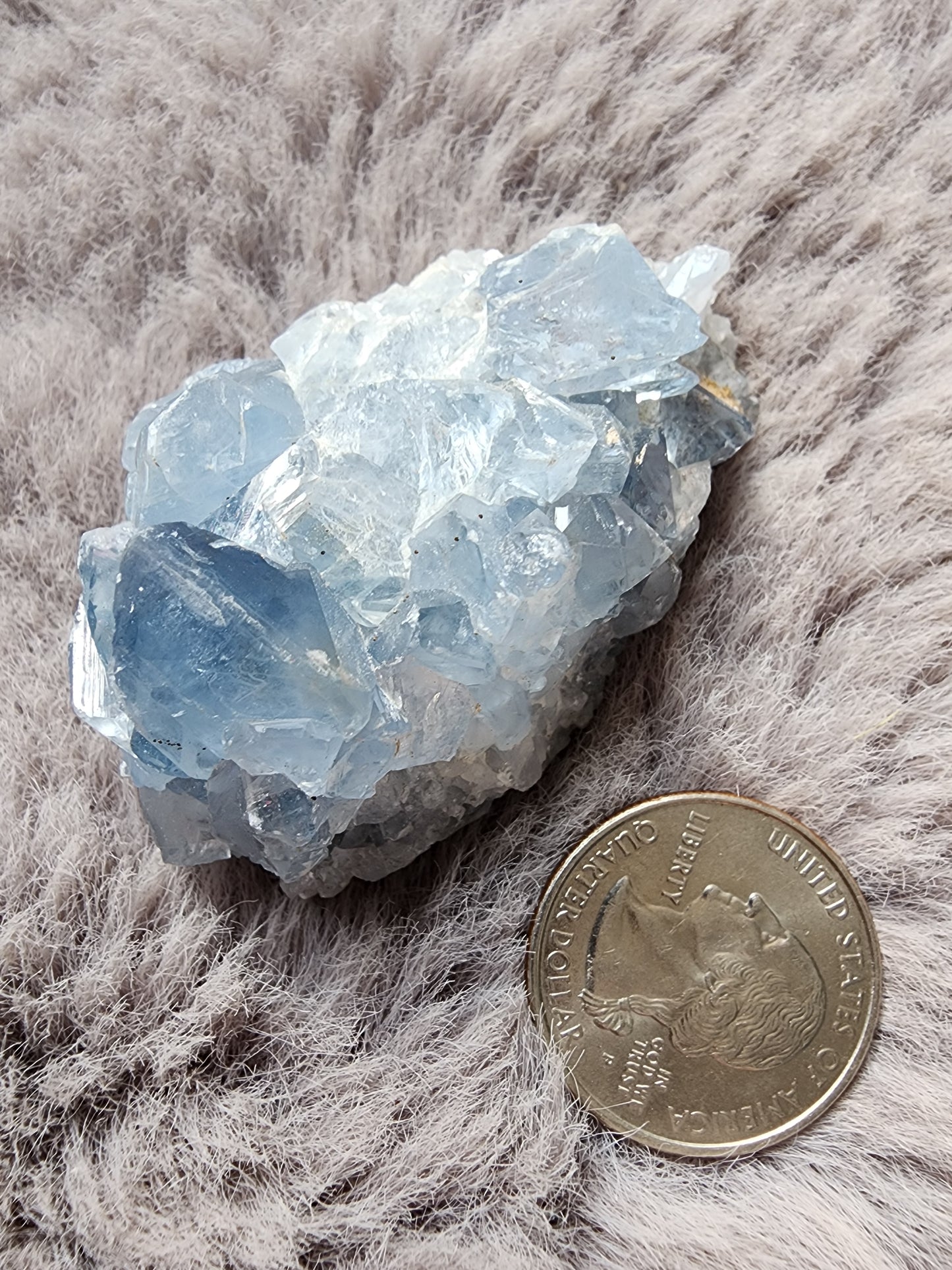 Celestite Cluster