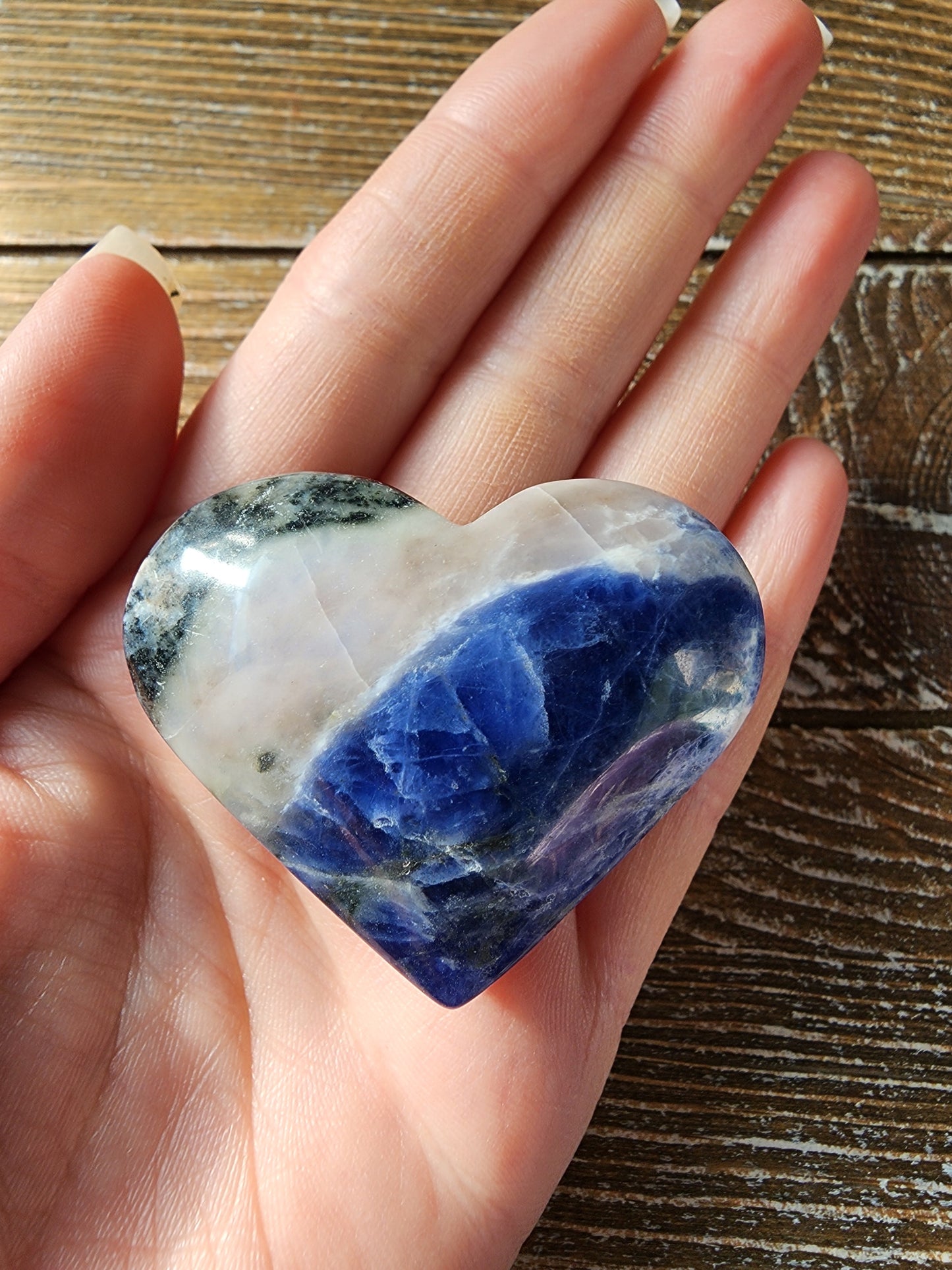Sodalite Heart