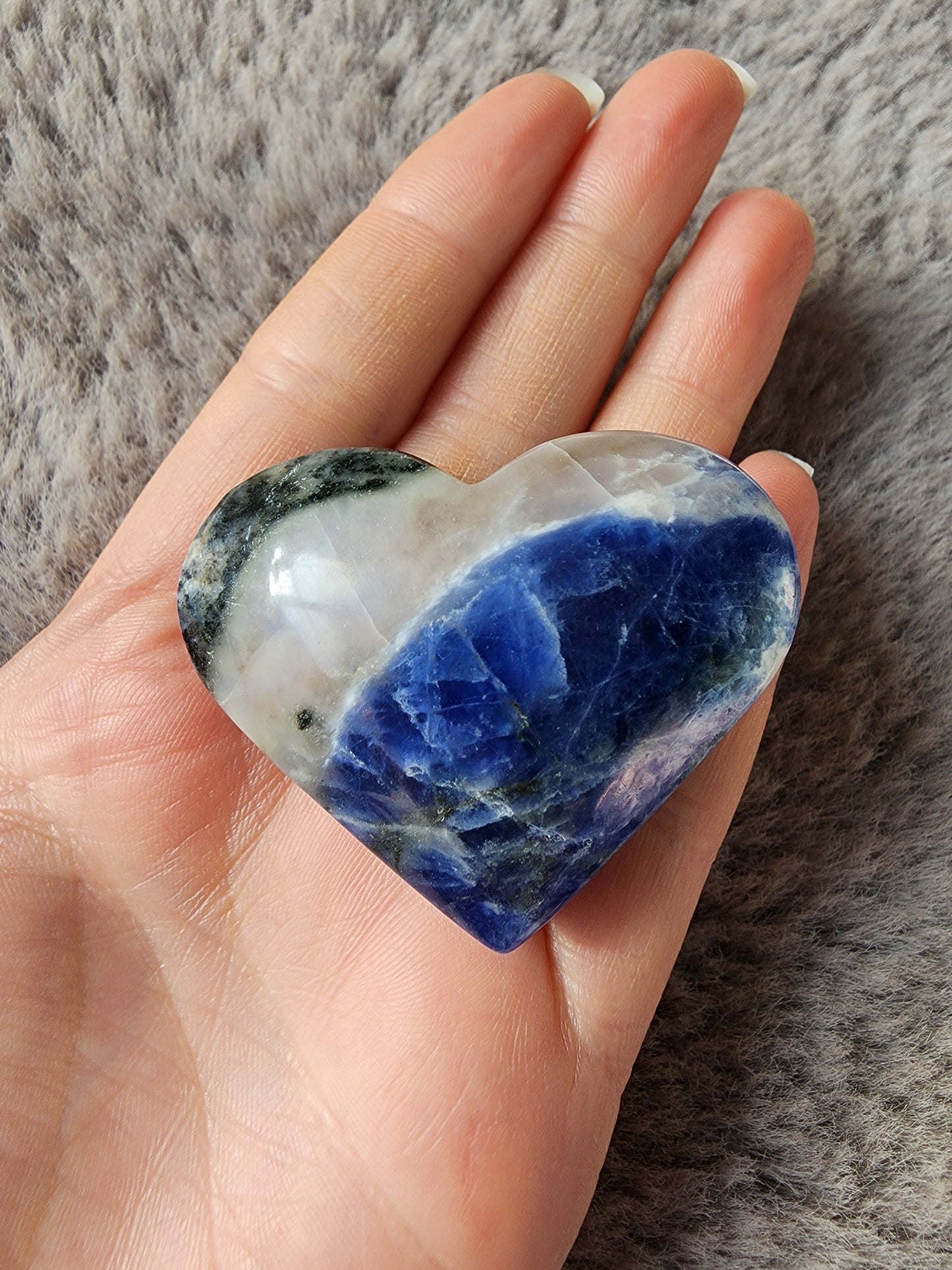 Sodalite Heart