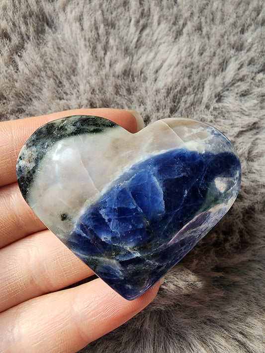 Sodalite Heart