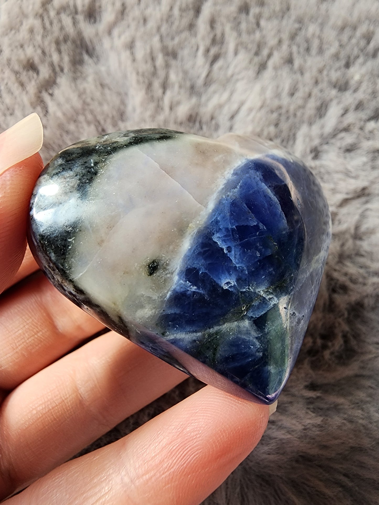 Sodalite Heart