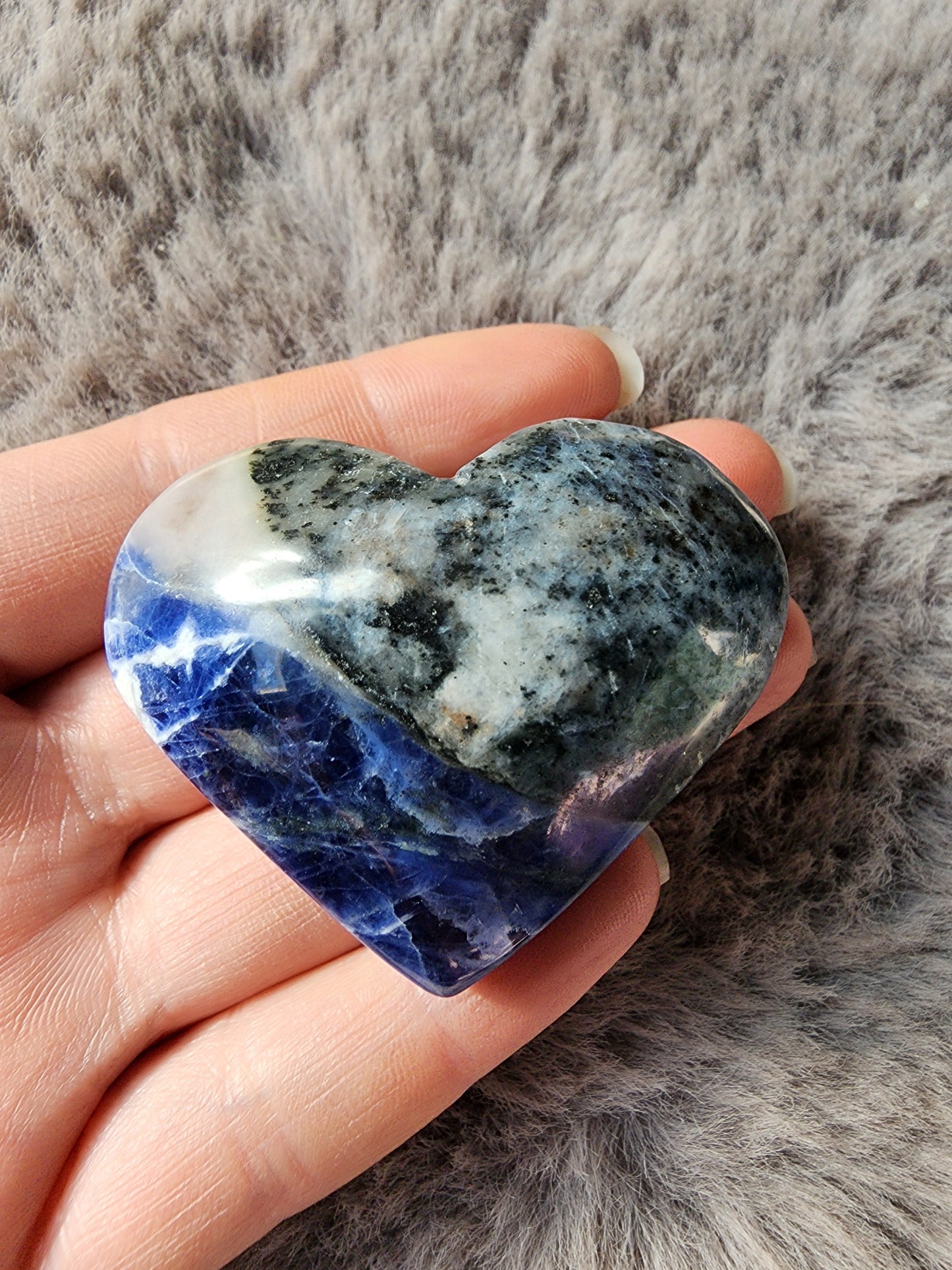 Sodalite Heart