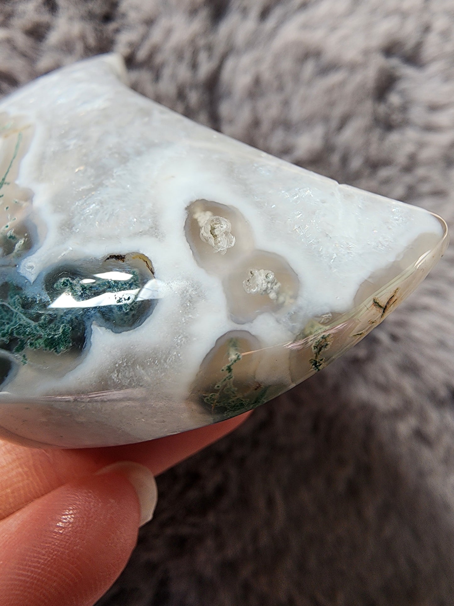 Moss Agate Moon