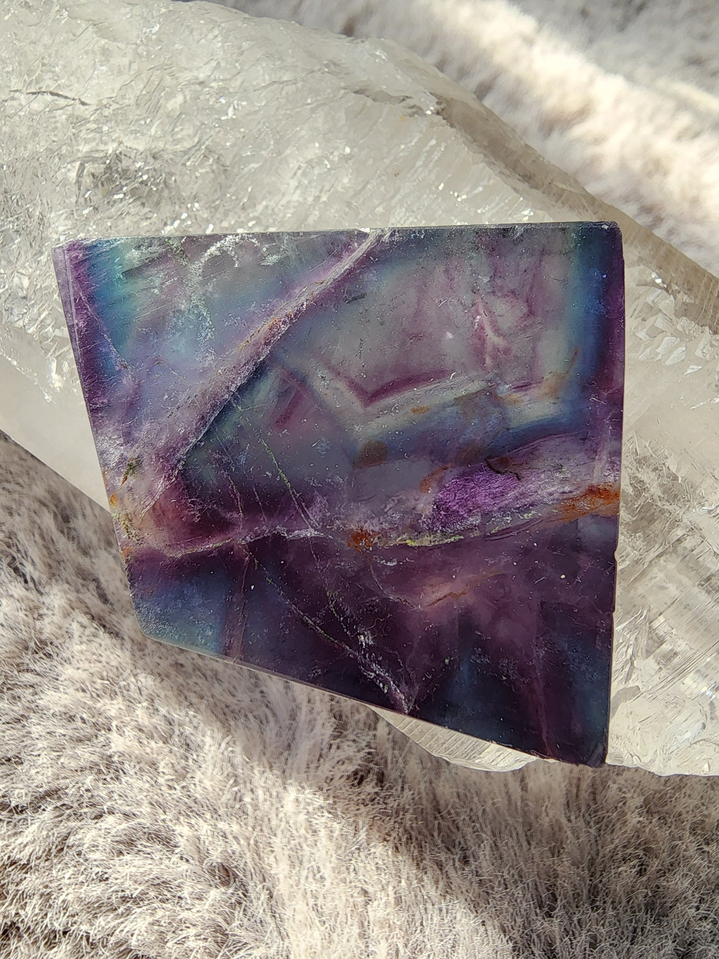 Fluorite Slab