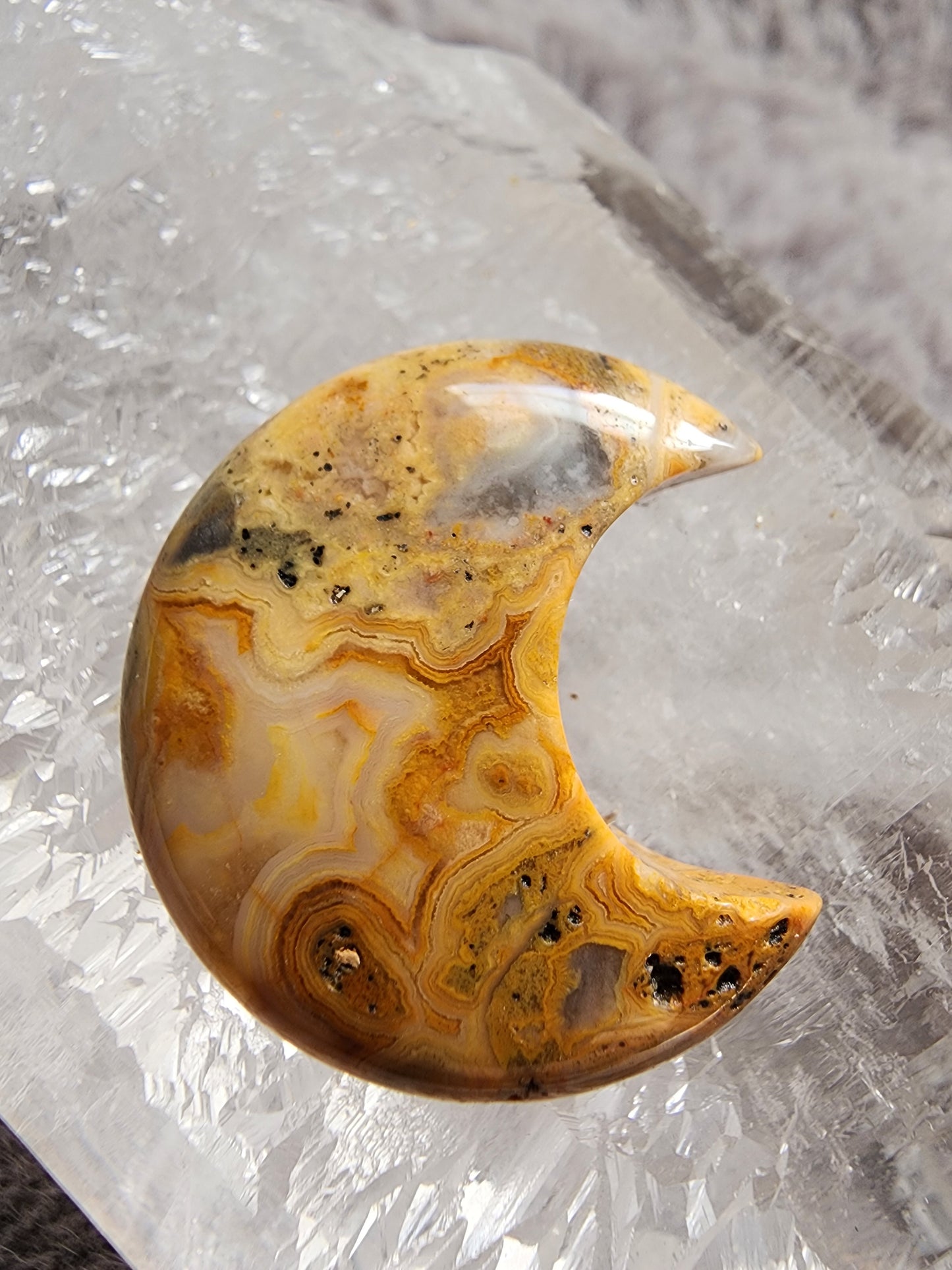 Crazy Lace Agate Moon