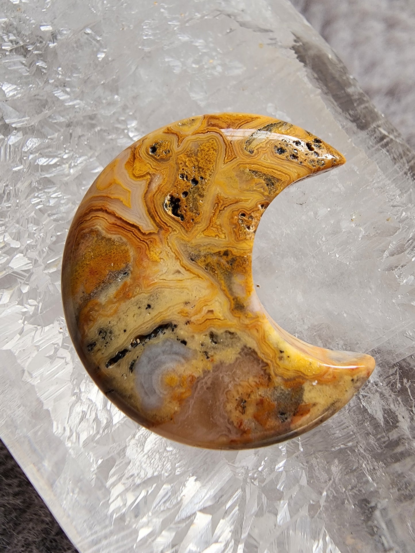 Crazy Lace Agate Moon