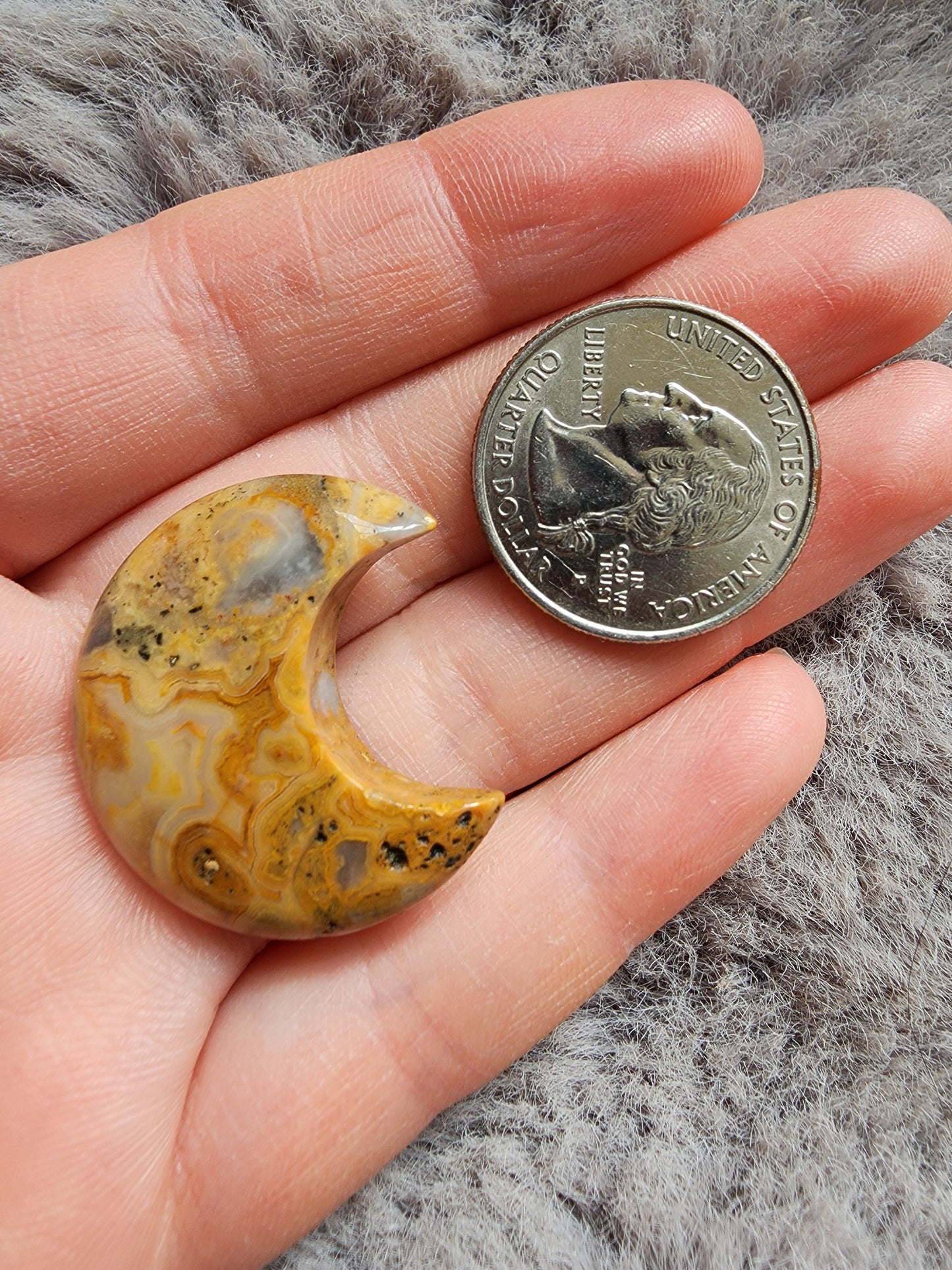 Crazy Lace Agate Moon