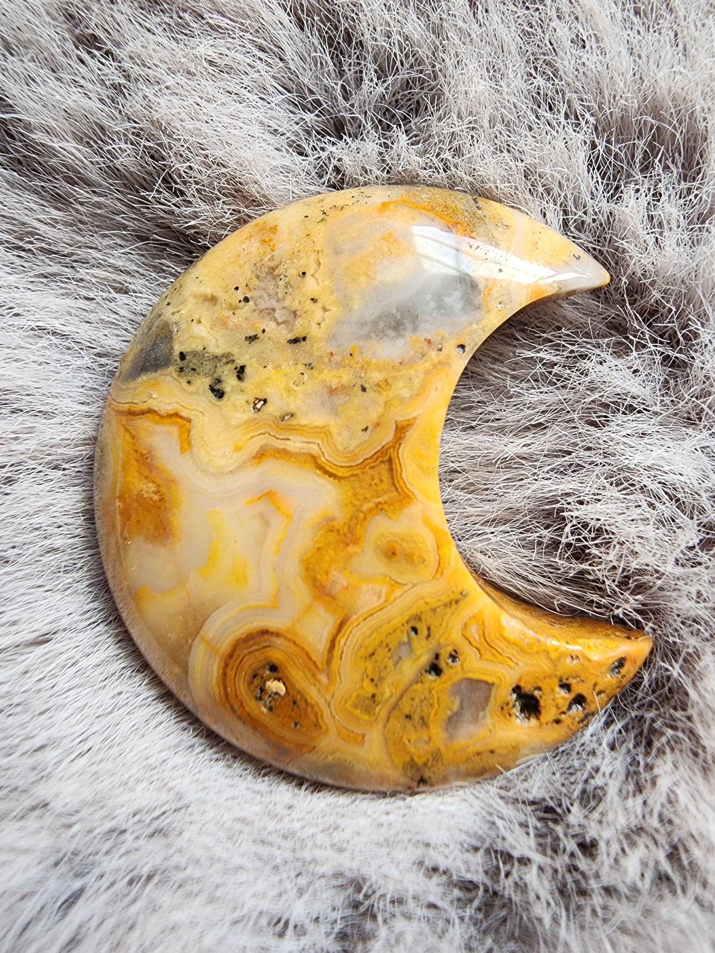 Crazy Lace Agate Moon