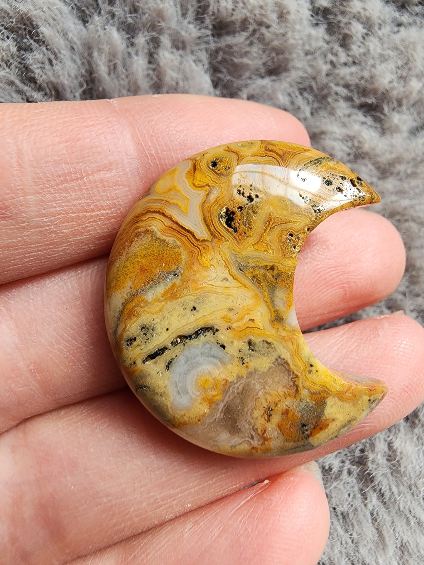 Crazy Lace Agate Moon