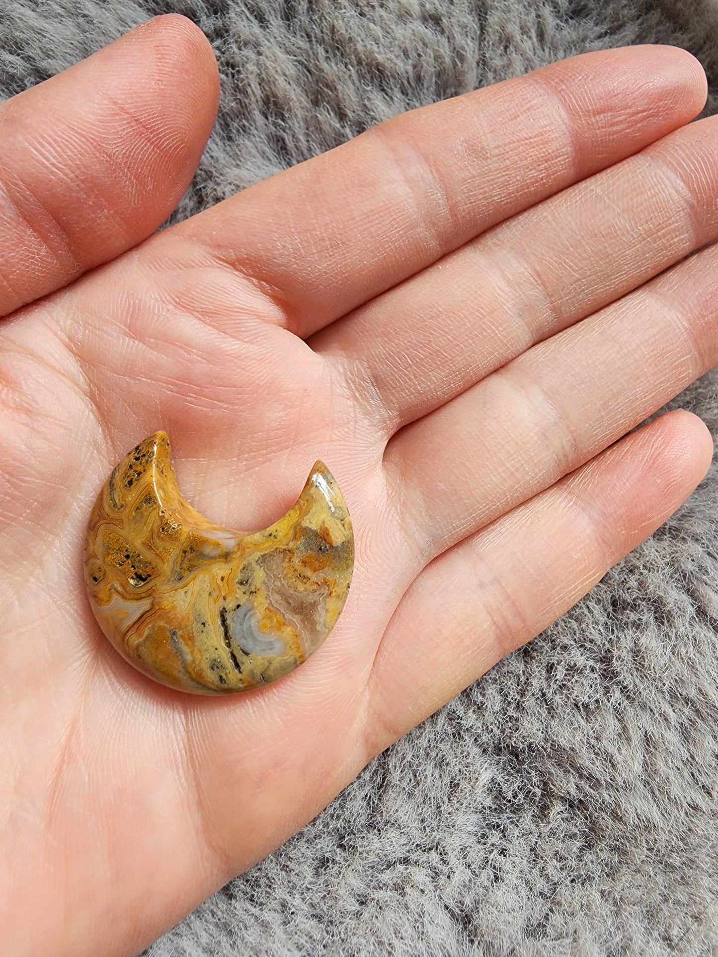Crazy Lace Agate Moon