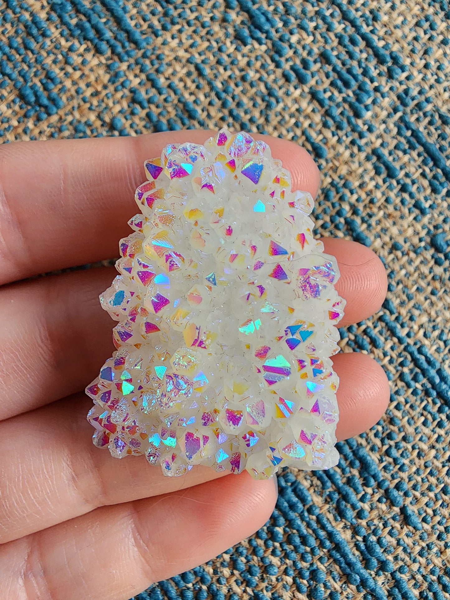 Angel Aura Quartz Cluster