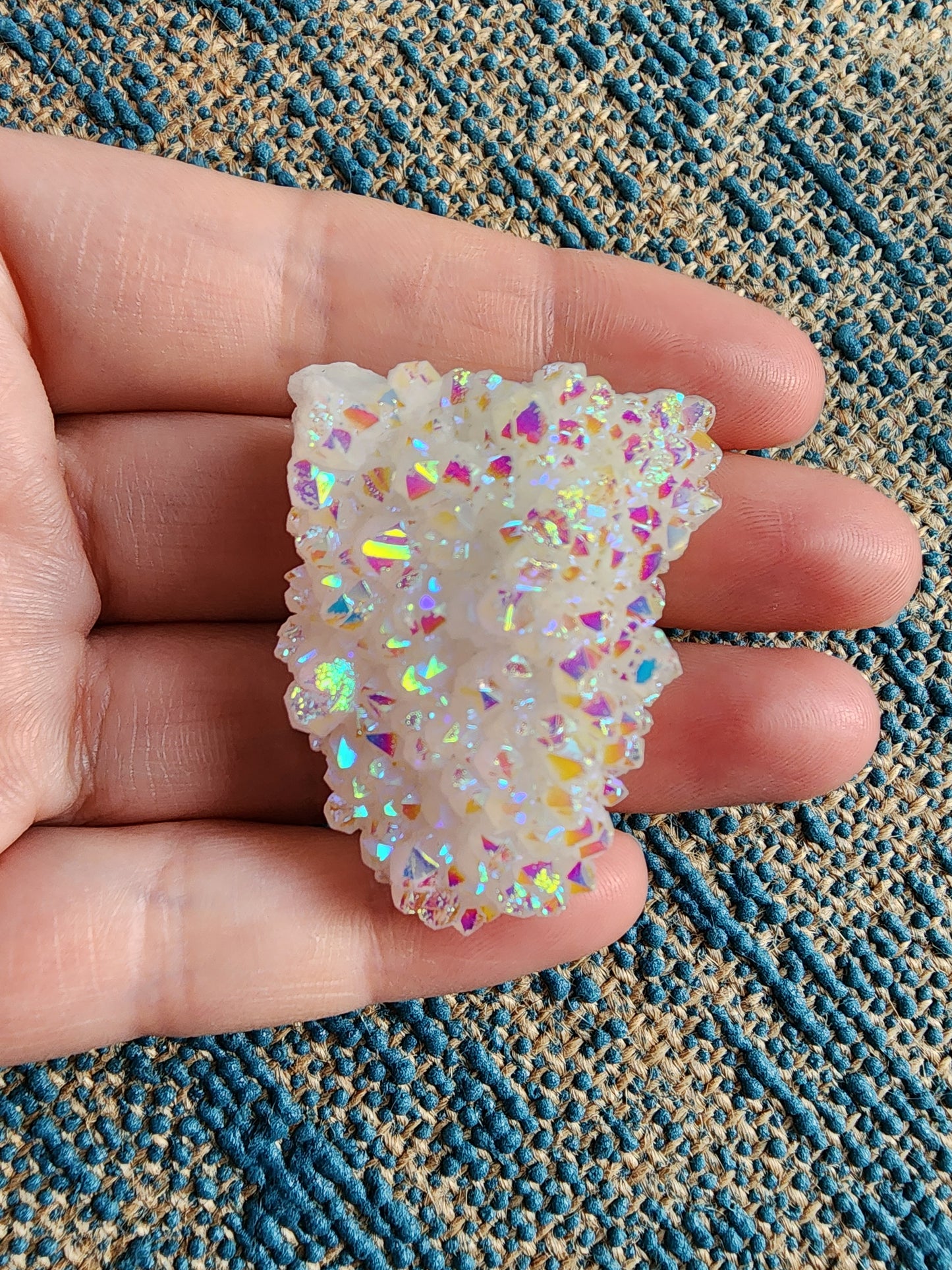 Angel Aura Quartz Cluster