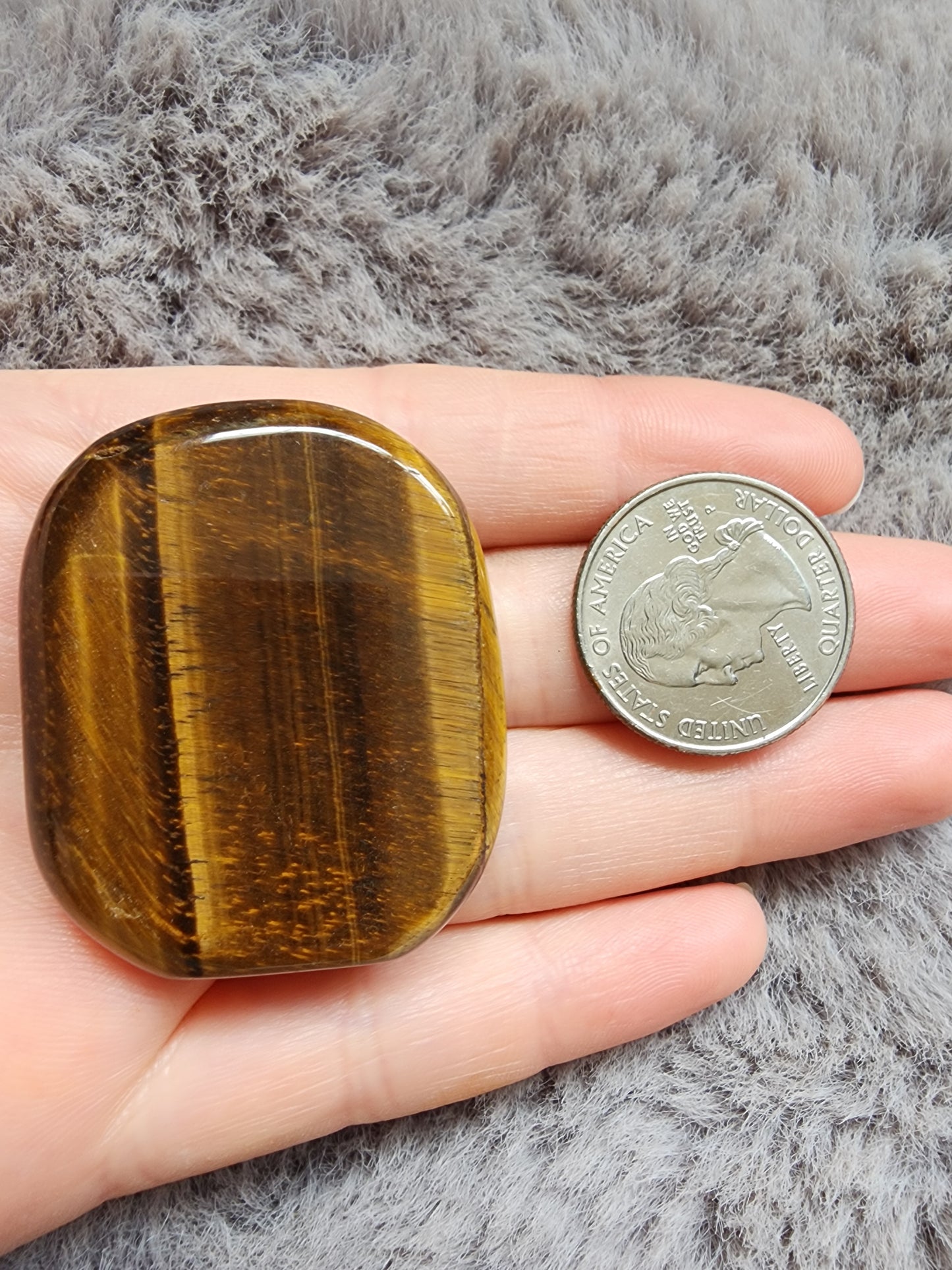 Tiger Eye Palmstone