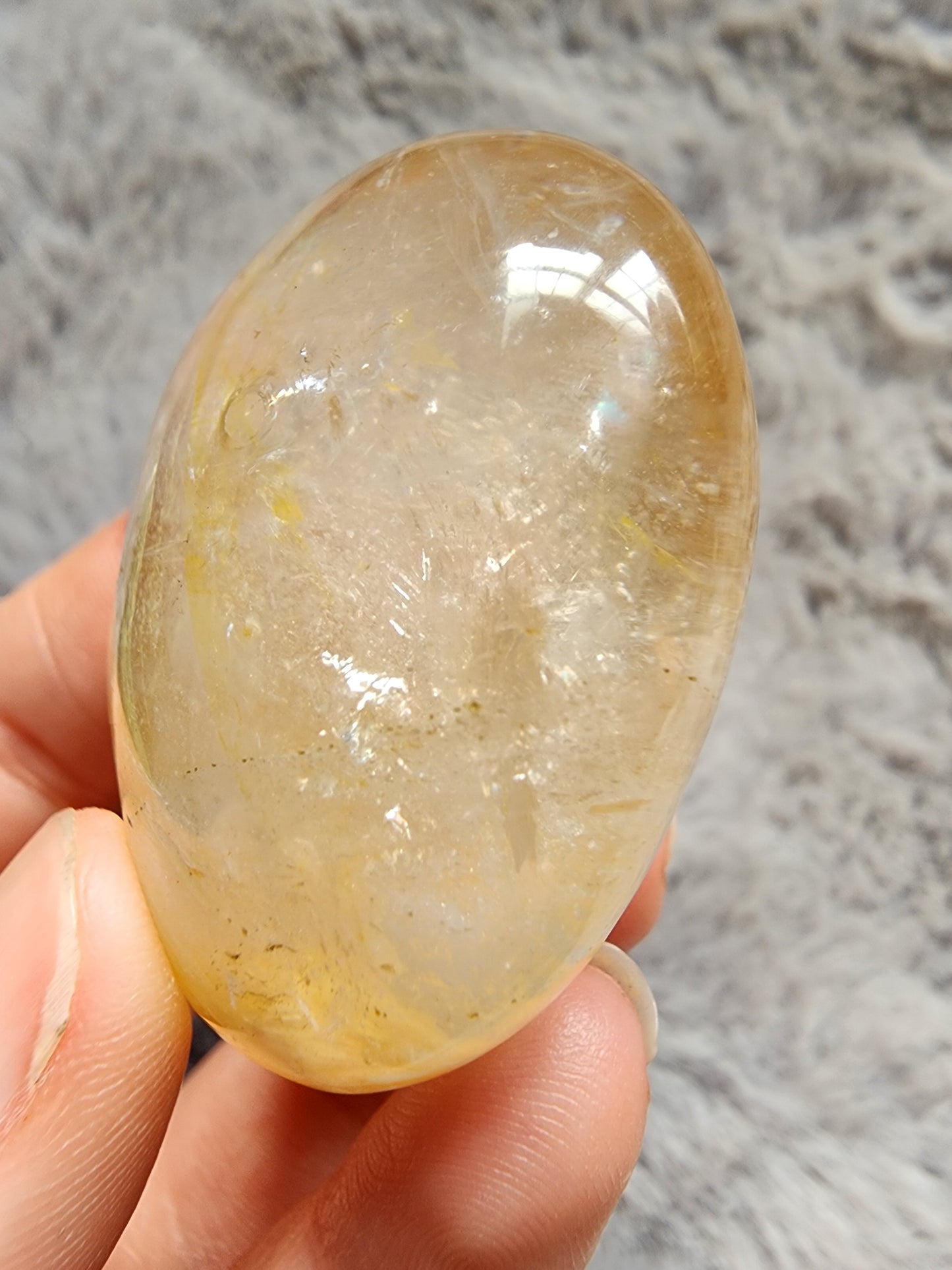 Golden Healer Quartz Palmstone