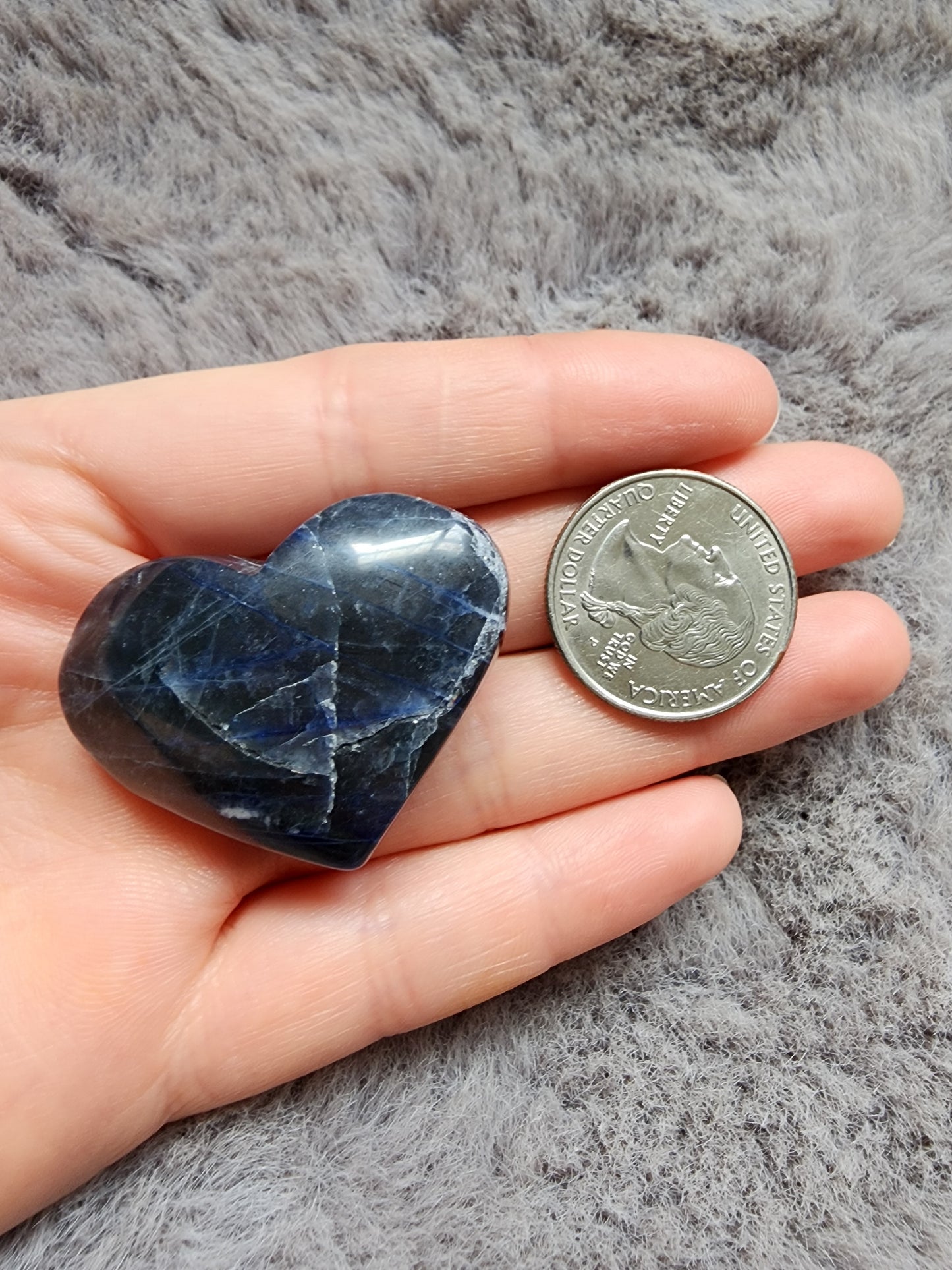 Sodalite Heart