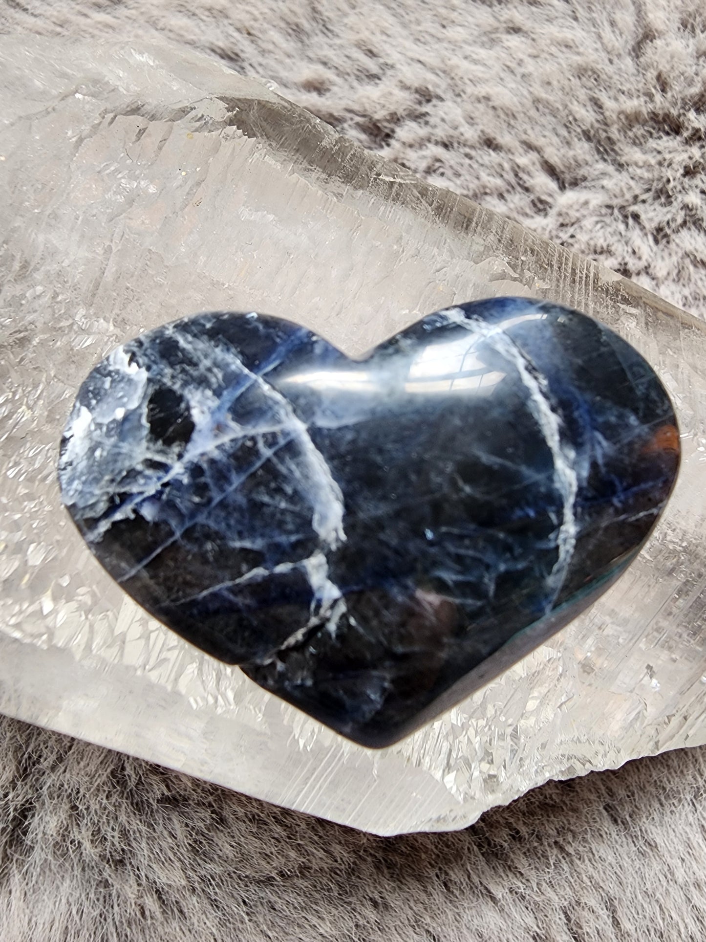 Sodalite Heart