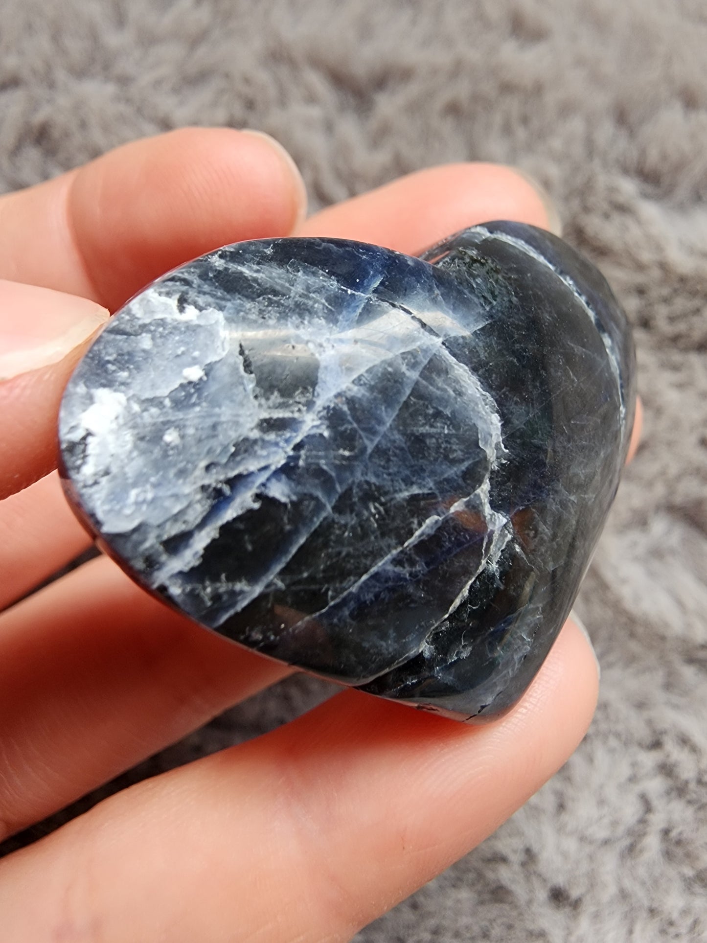 Sodalite Heart