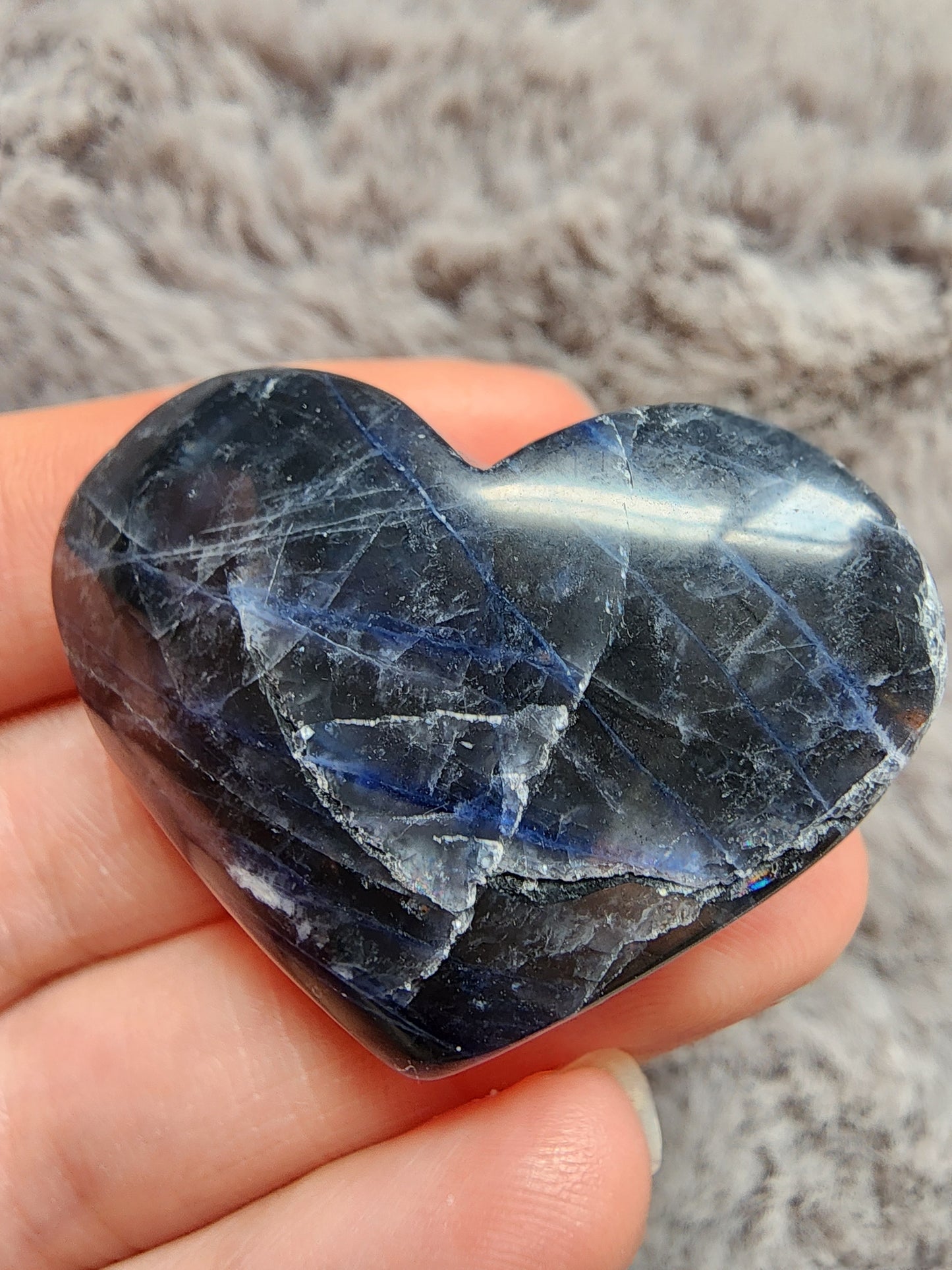 Sodalite Heart