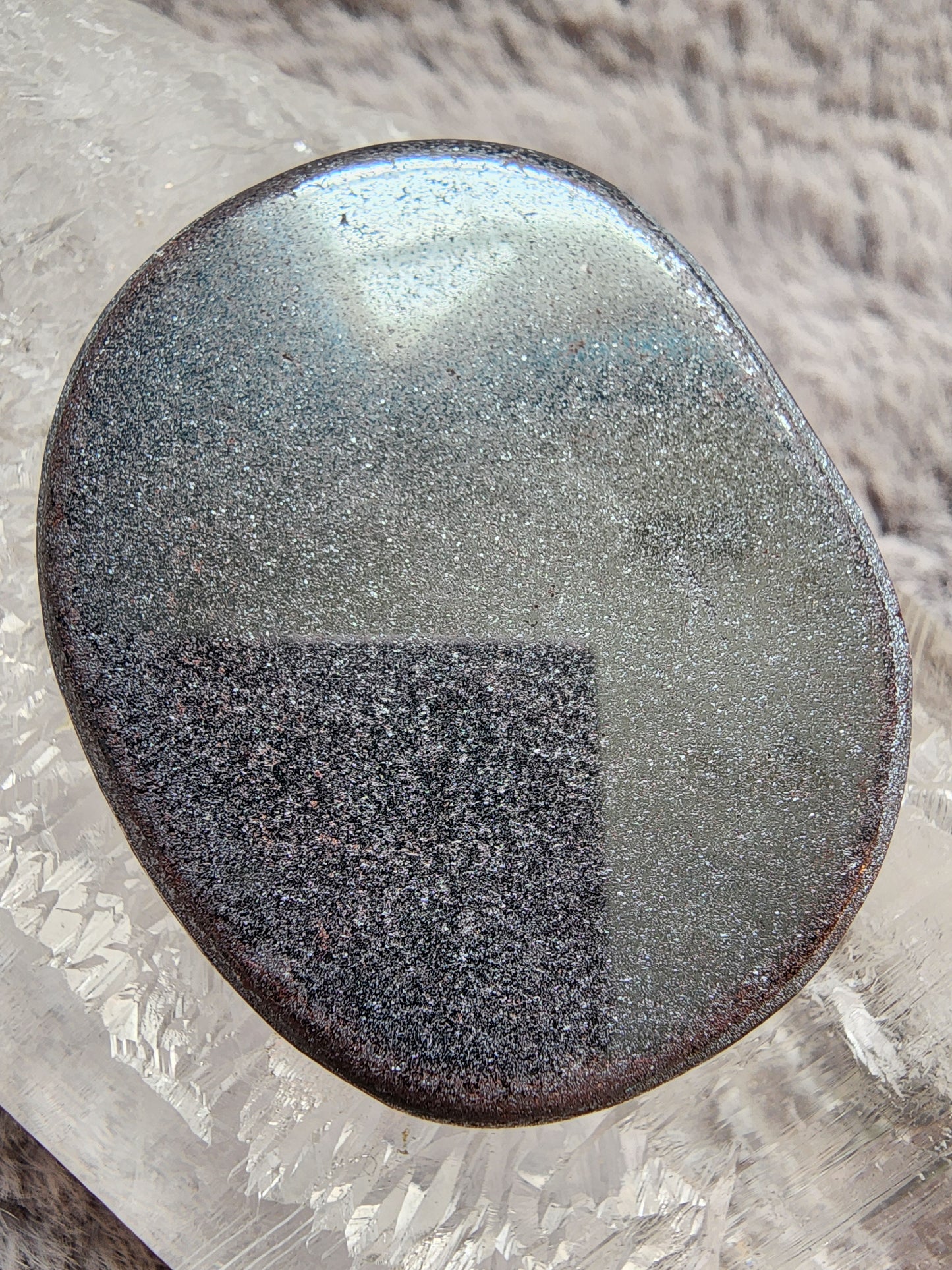 Hematite Palmstone