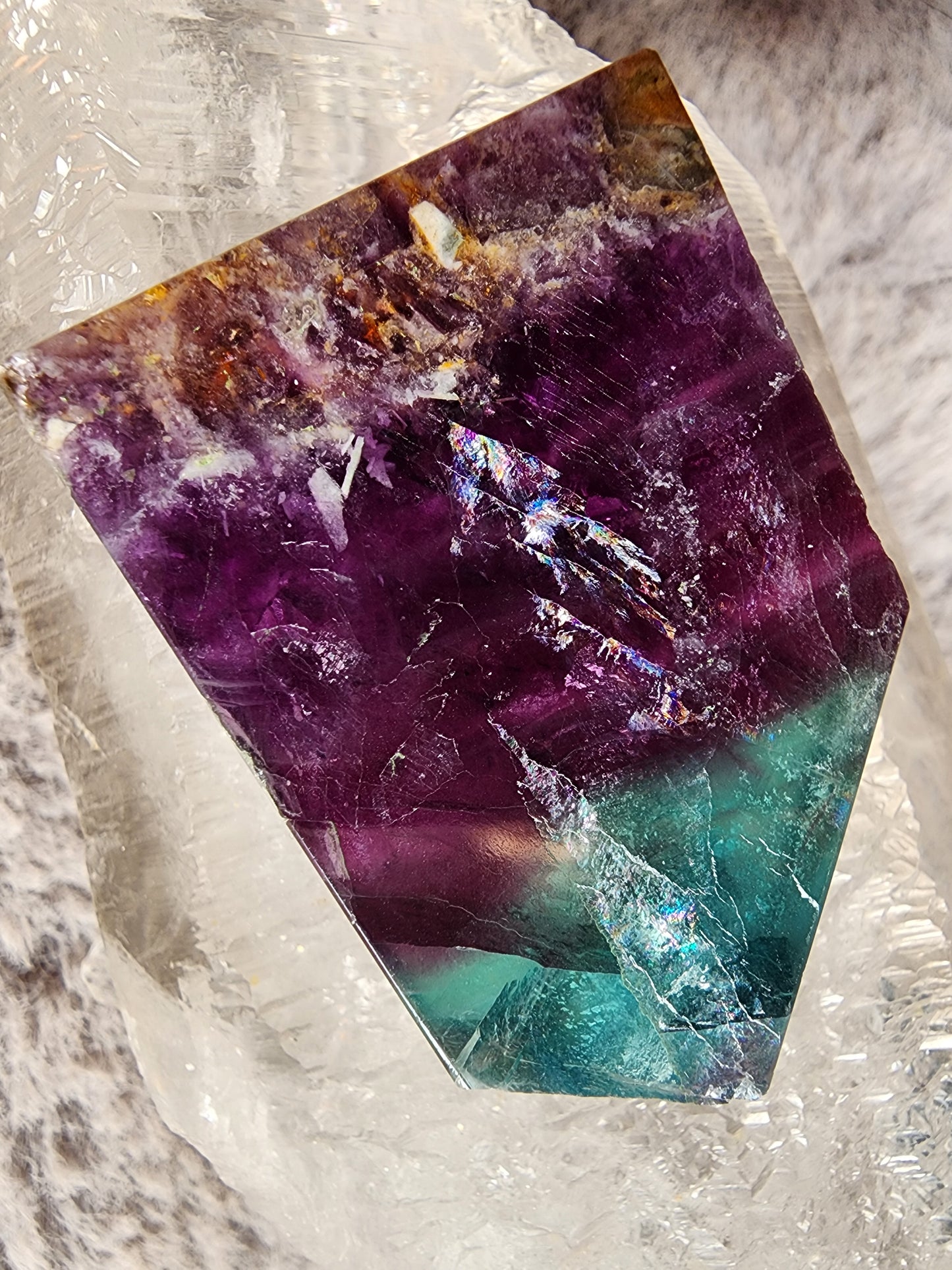 Fluorite Slab