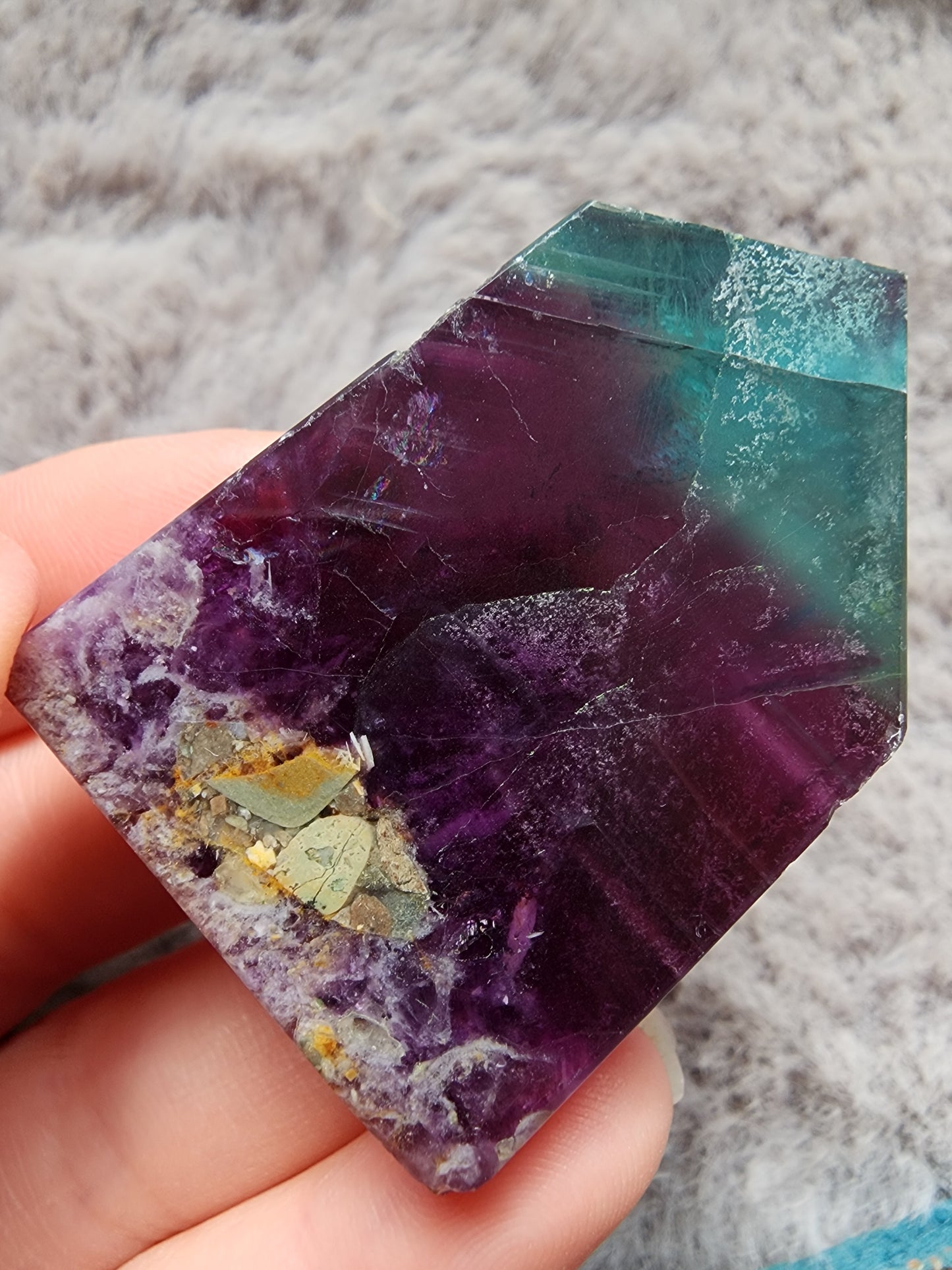 Fluorite Slab