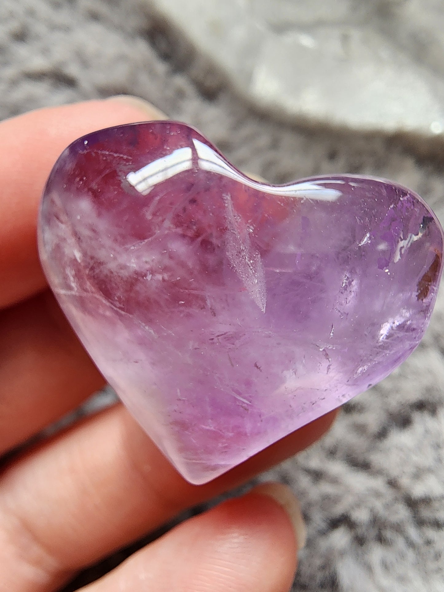 Amethyst Heart