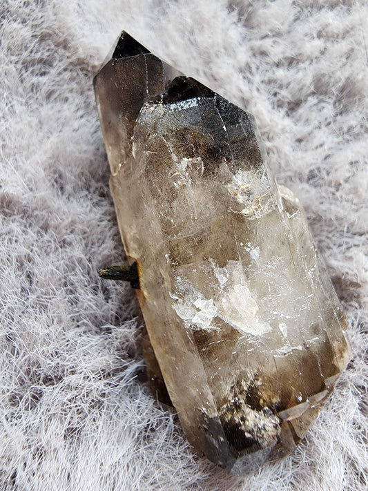 Smoky Quartz w/ Aegirine