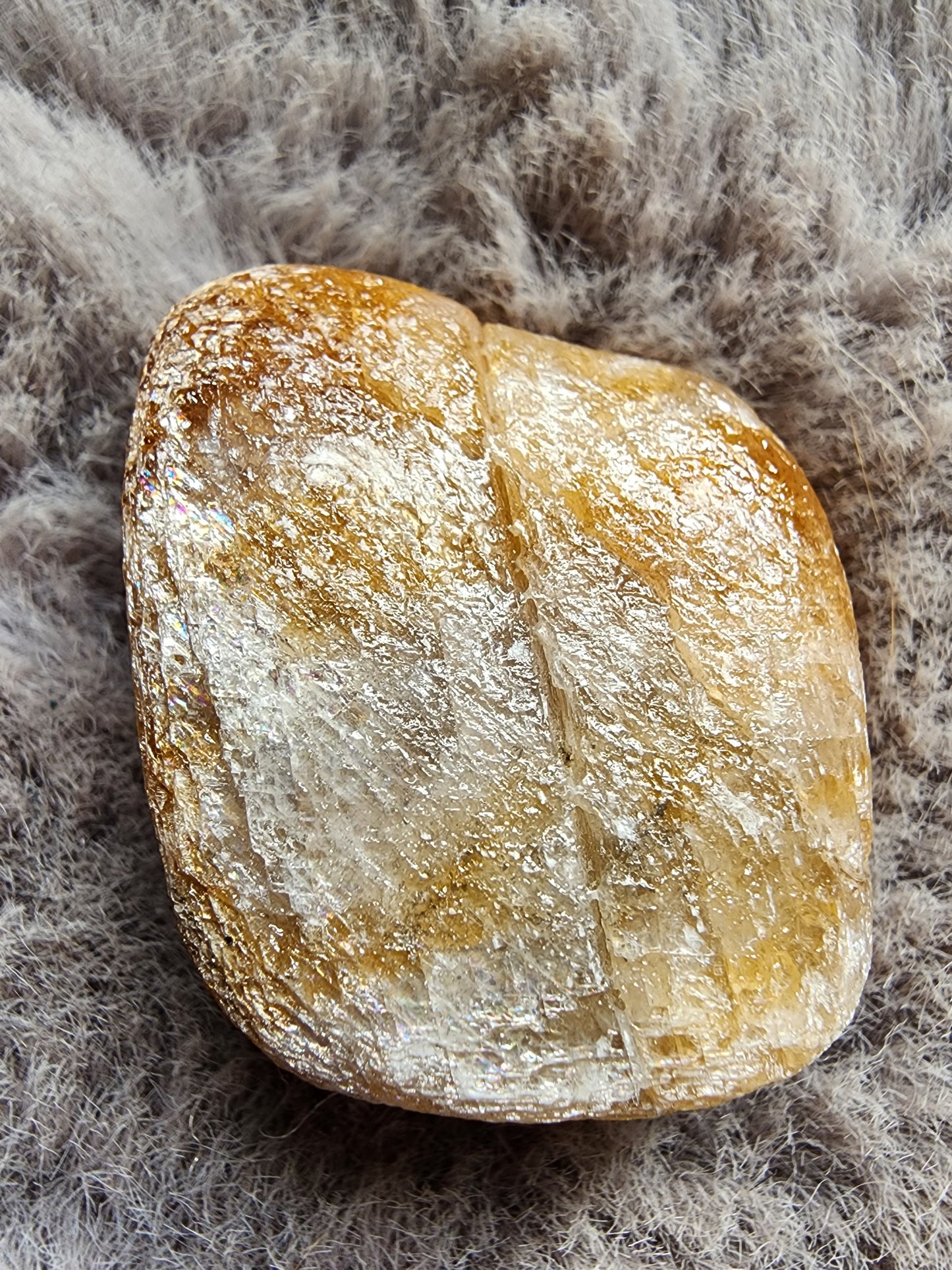 Orange Calcite Tumble