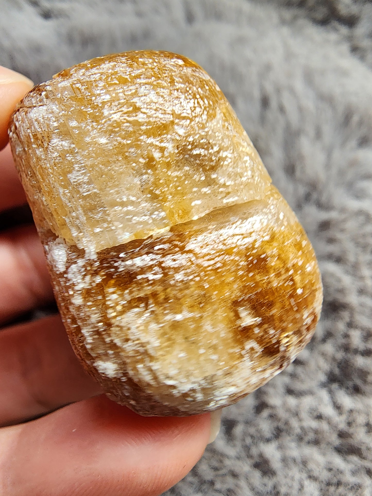 Orange Calcite Tumble
