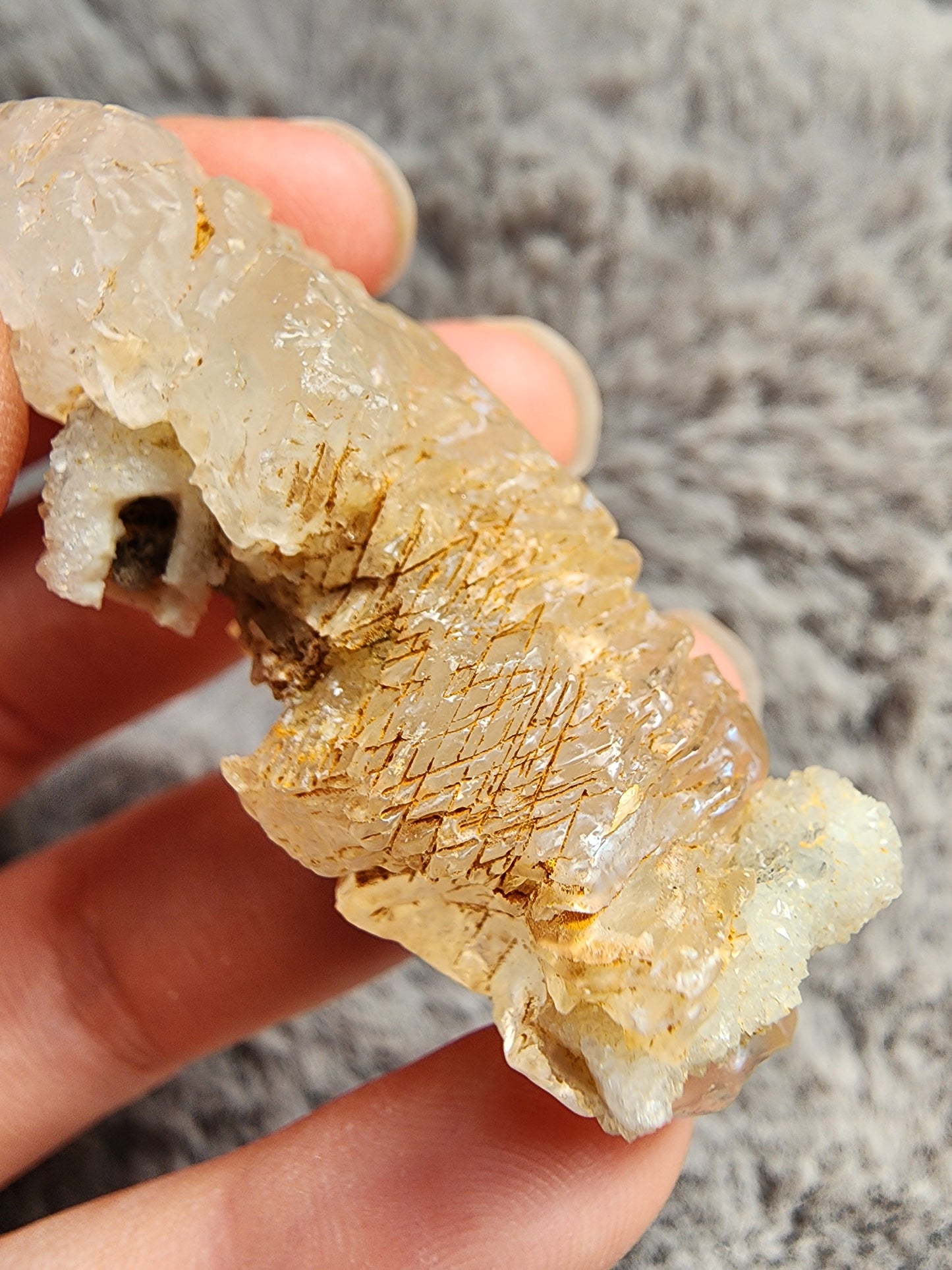 Funky Calcite Specimen