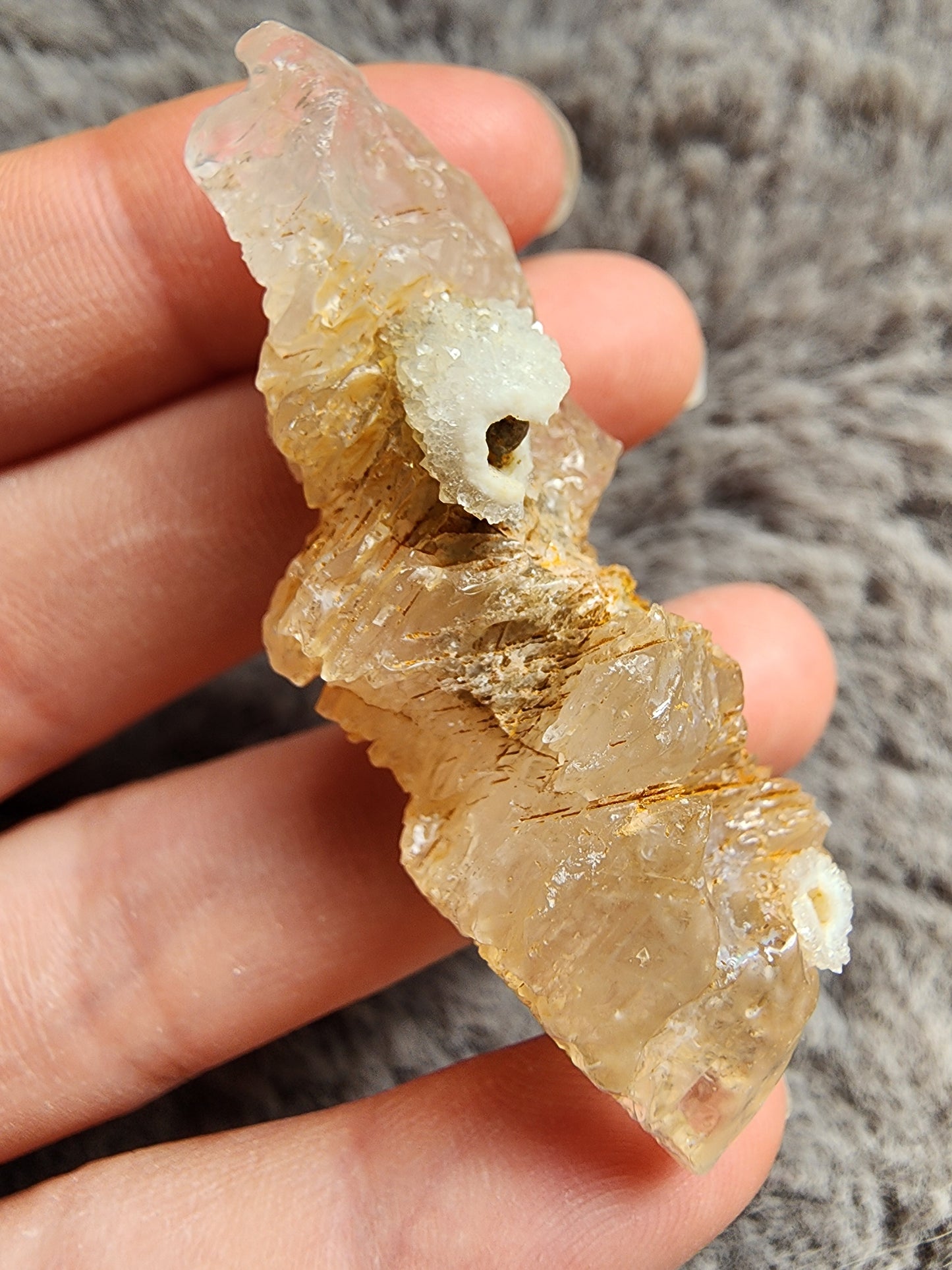 Funky Calcite Specimen