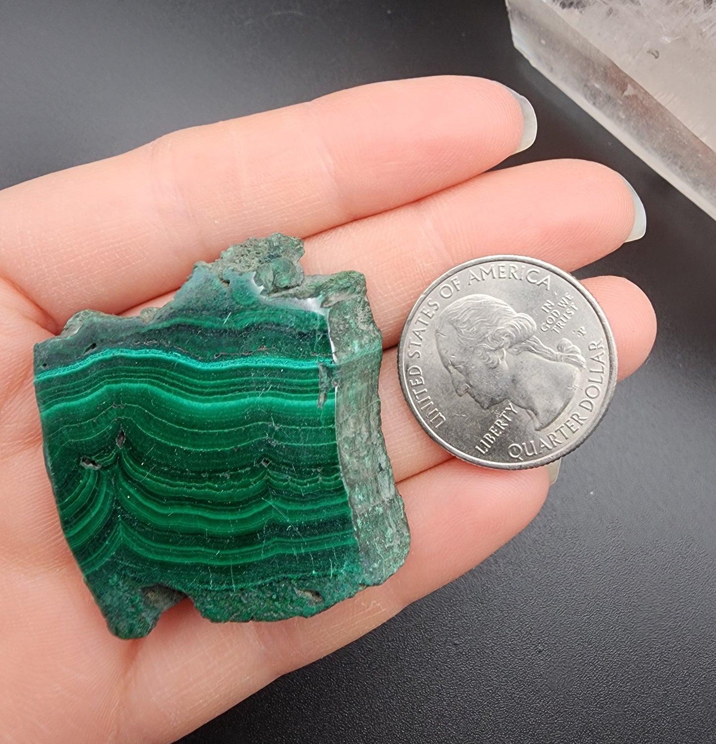 Malachite Slab
