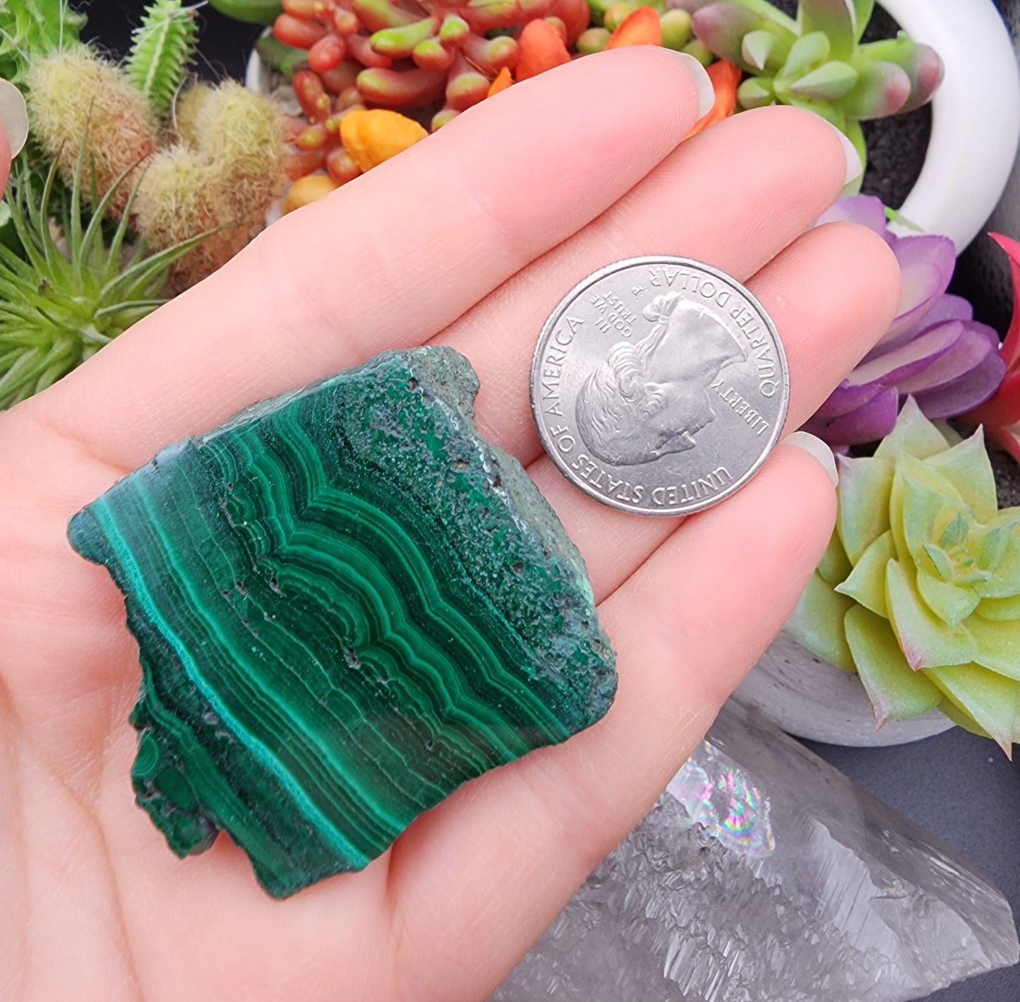 Malachite Slab