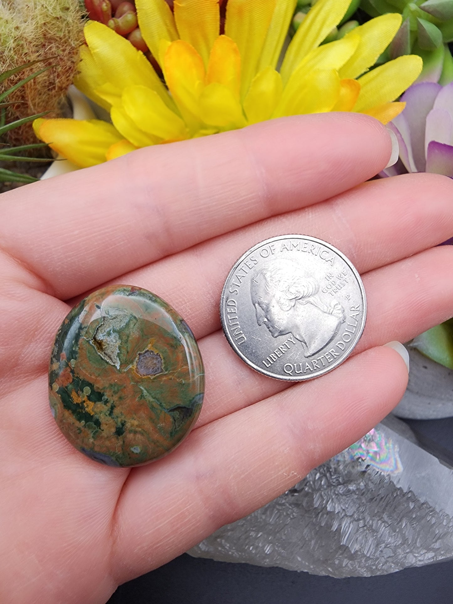 Rainforest Rhyolite Jasper