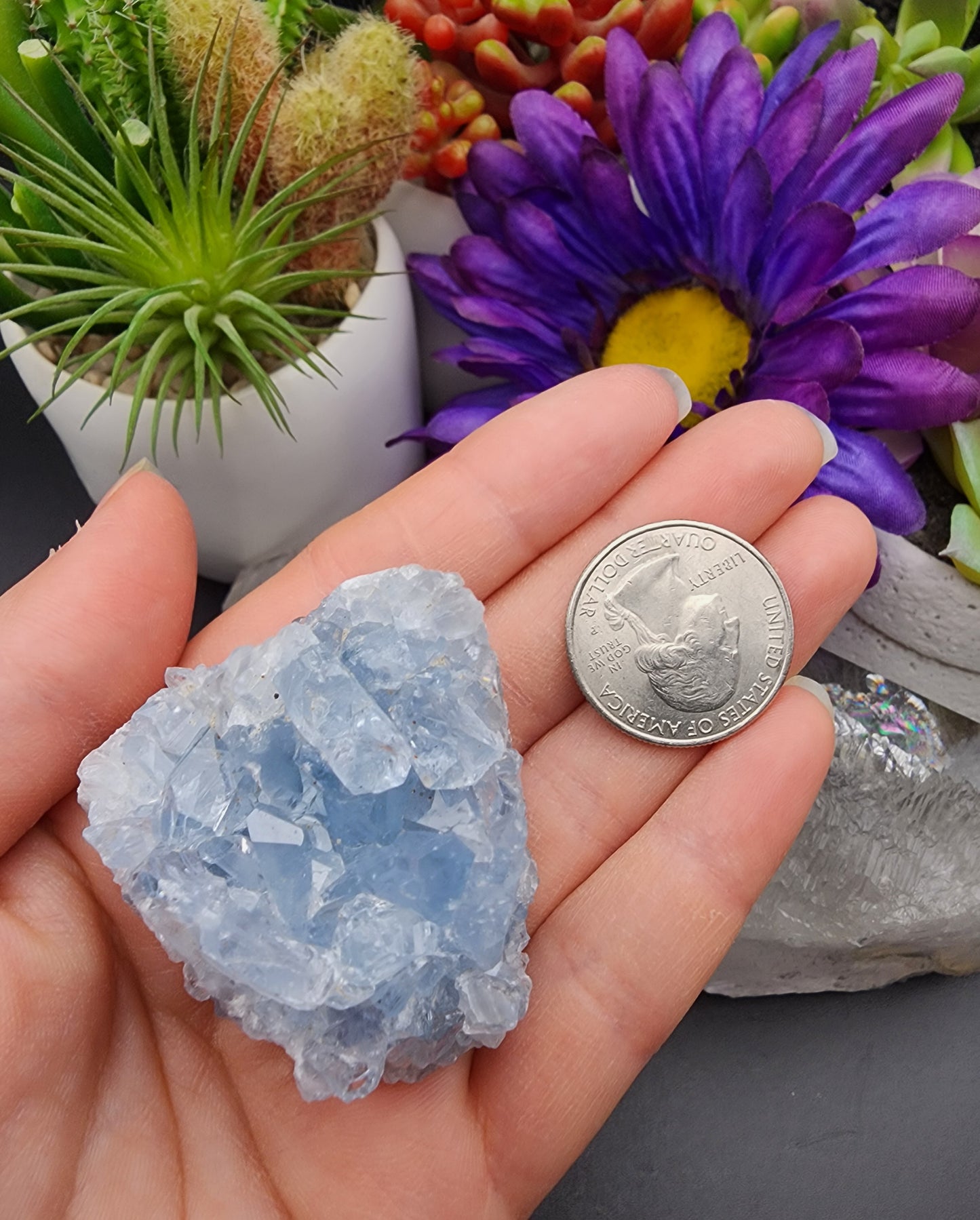 Celestite Cluster