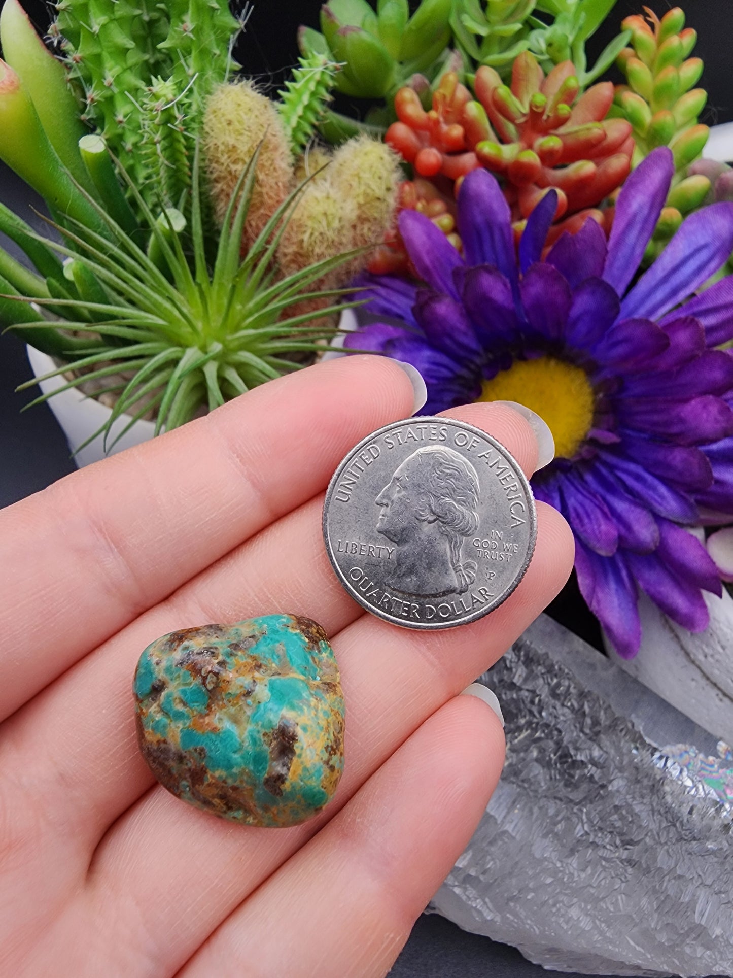 Turquoise Tumble
