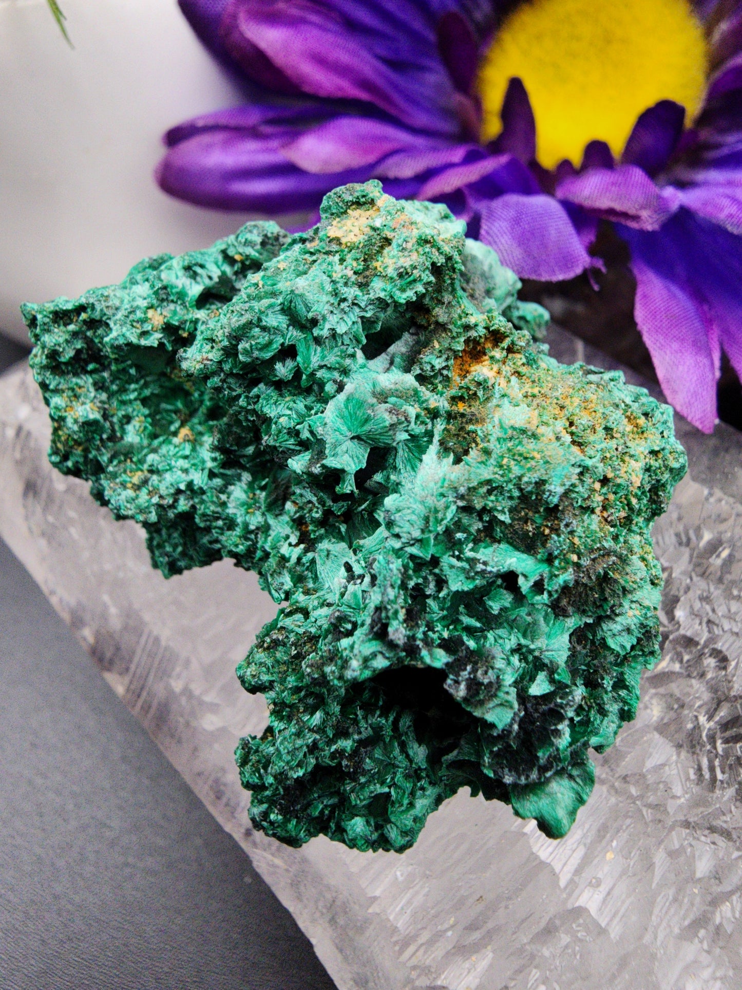 Fibrous Malachite