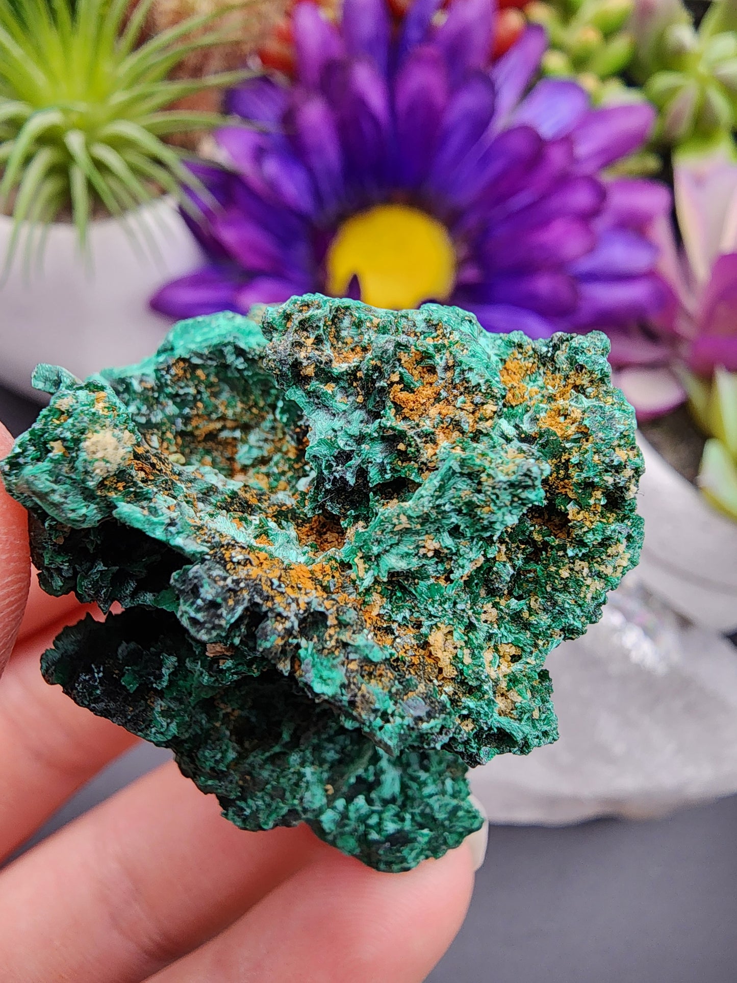 Fibrous Malachite