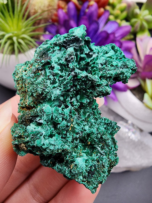 Fibrous Malachite
