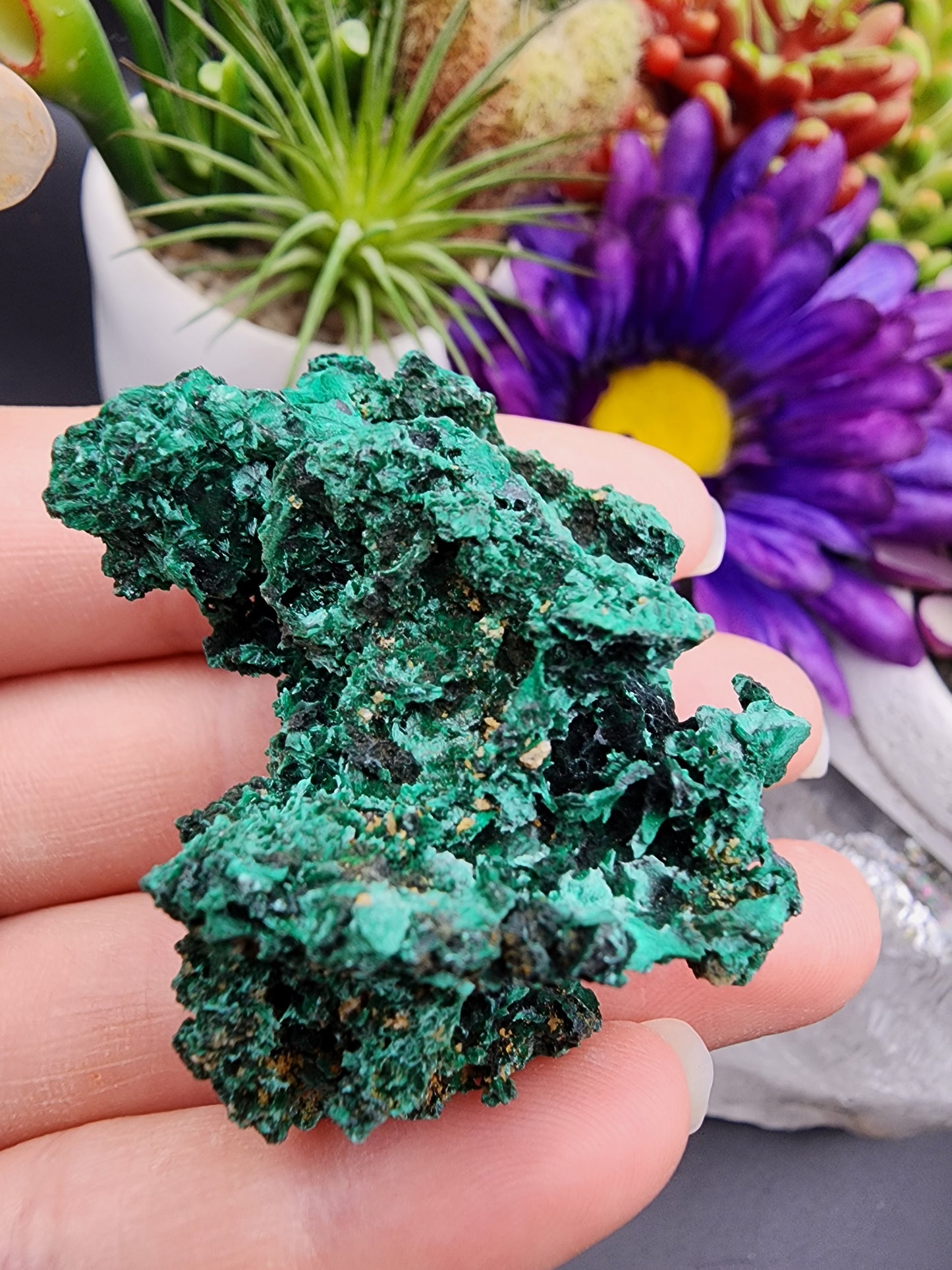 Fibrous Malachite