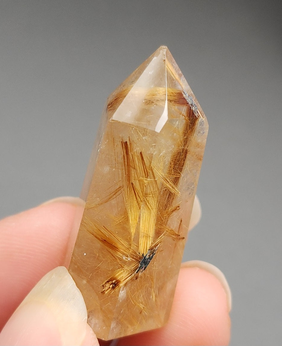 Rutilated Quartz Tower