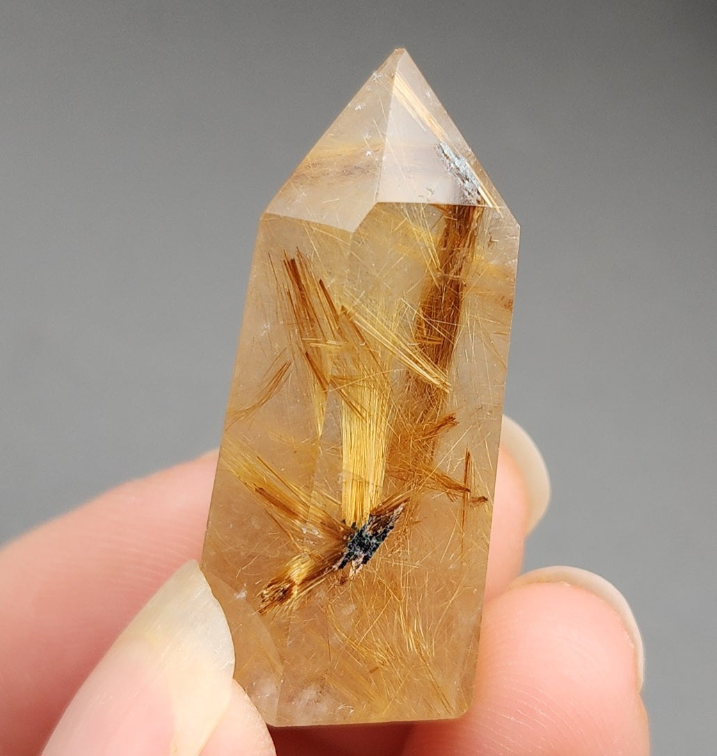 Rutilated Quartz Tower