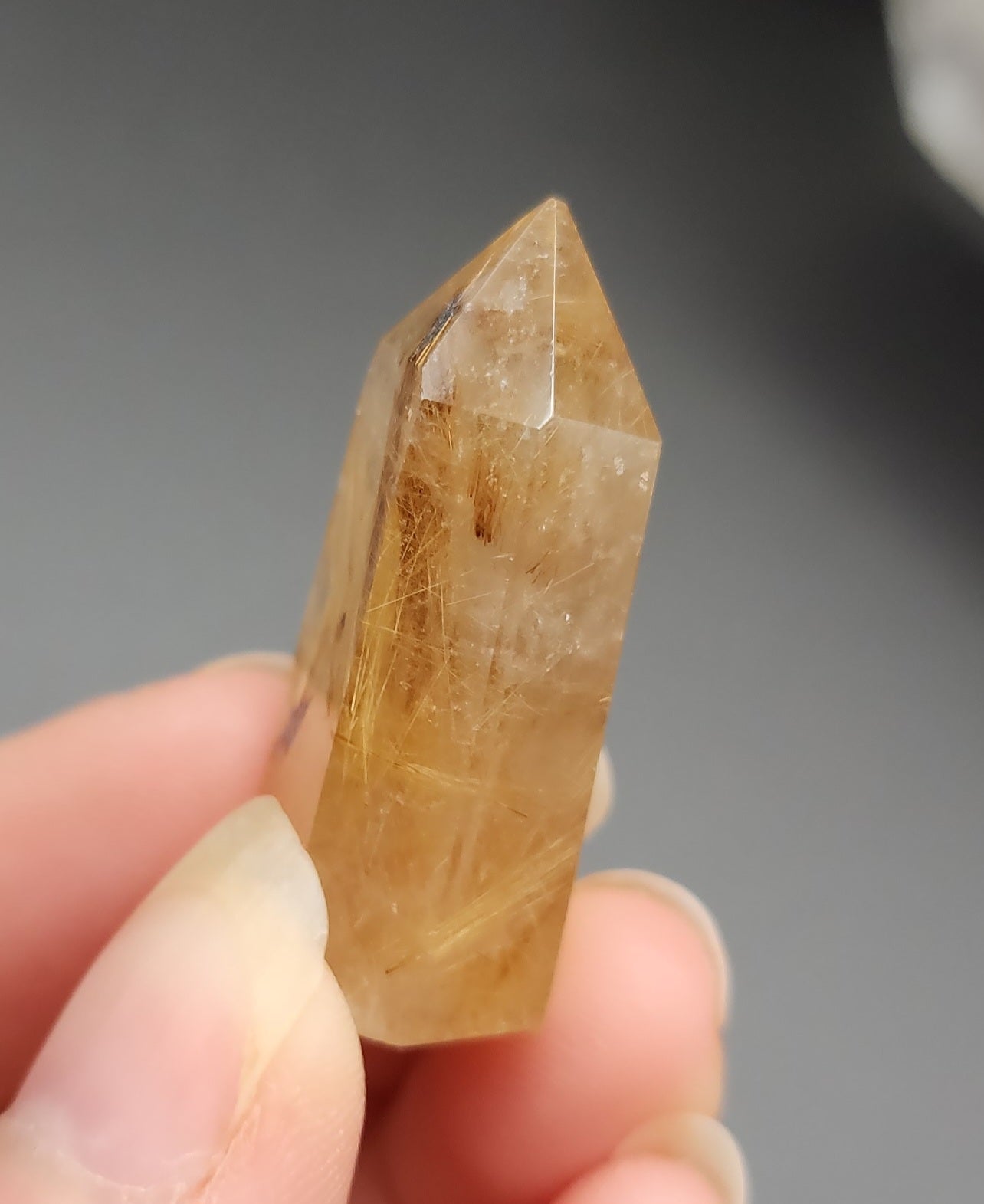 Rutilated Quartz Tower