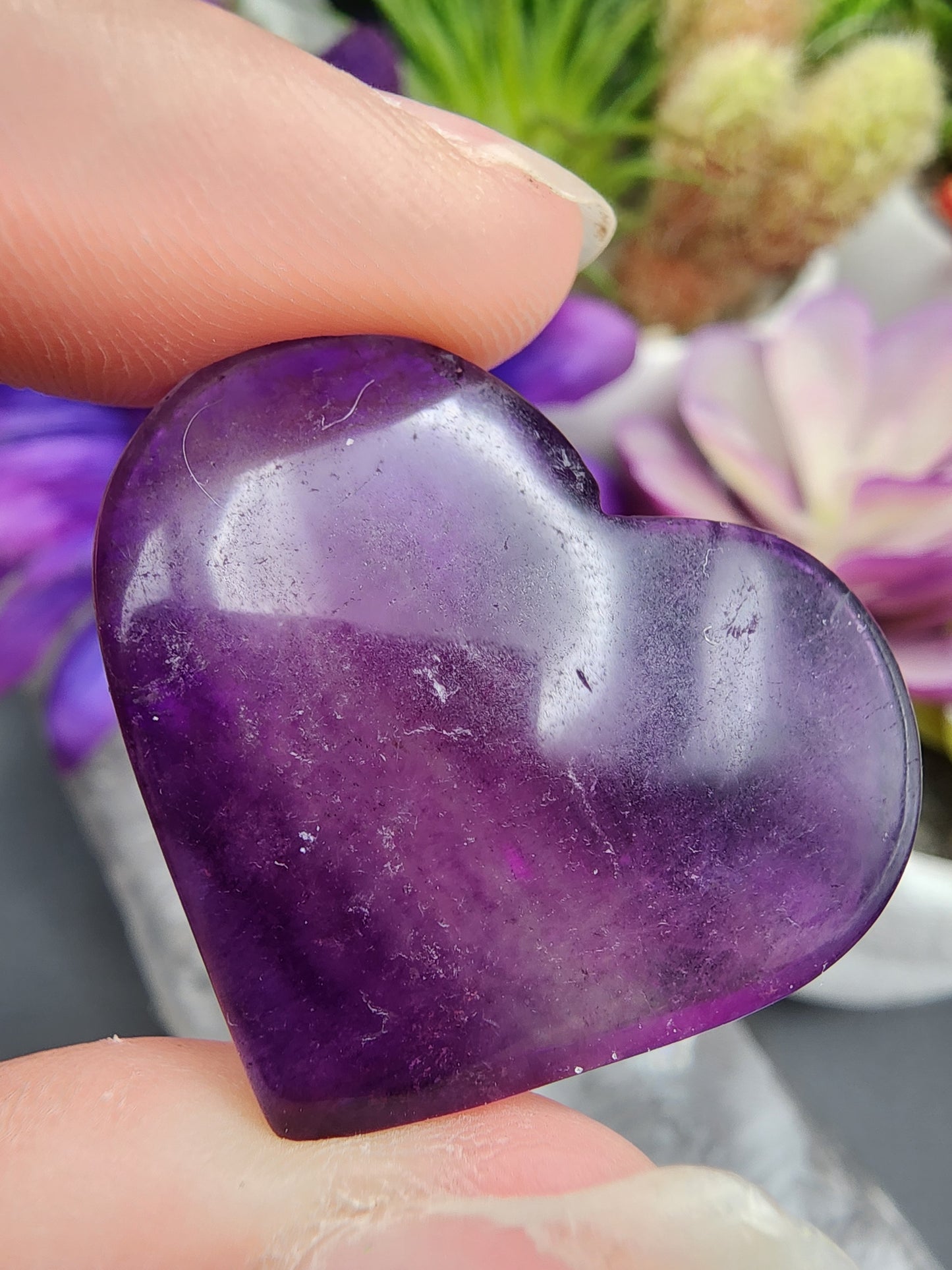 Fluorite Heart