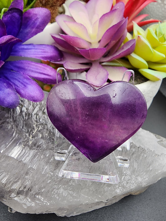 Fluorite Heart