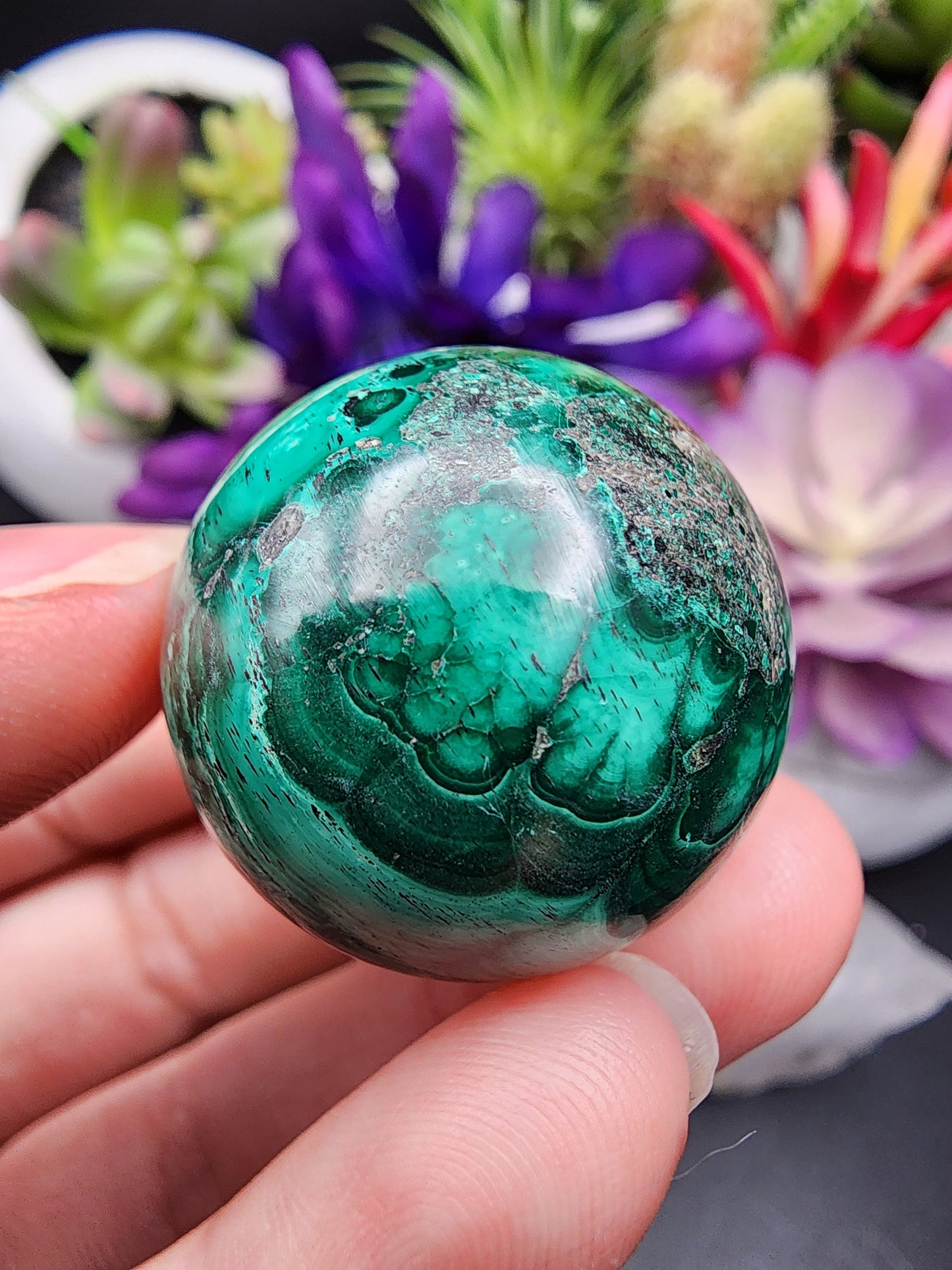 Malachite Sphere