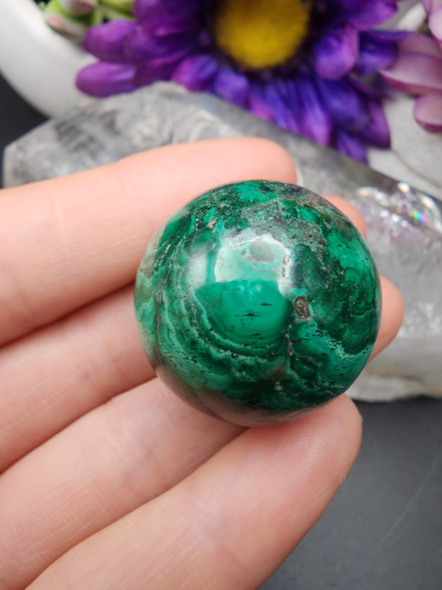 Malachite Sphere