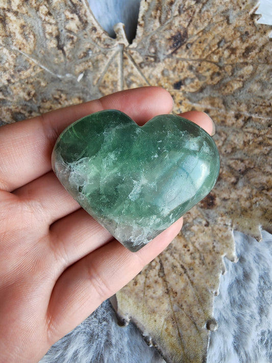 Fluorite Heart