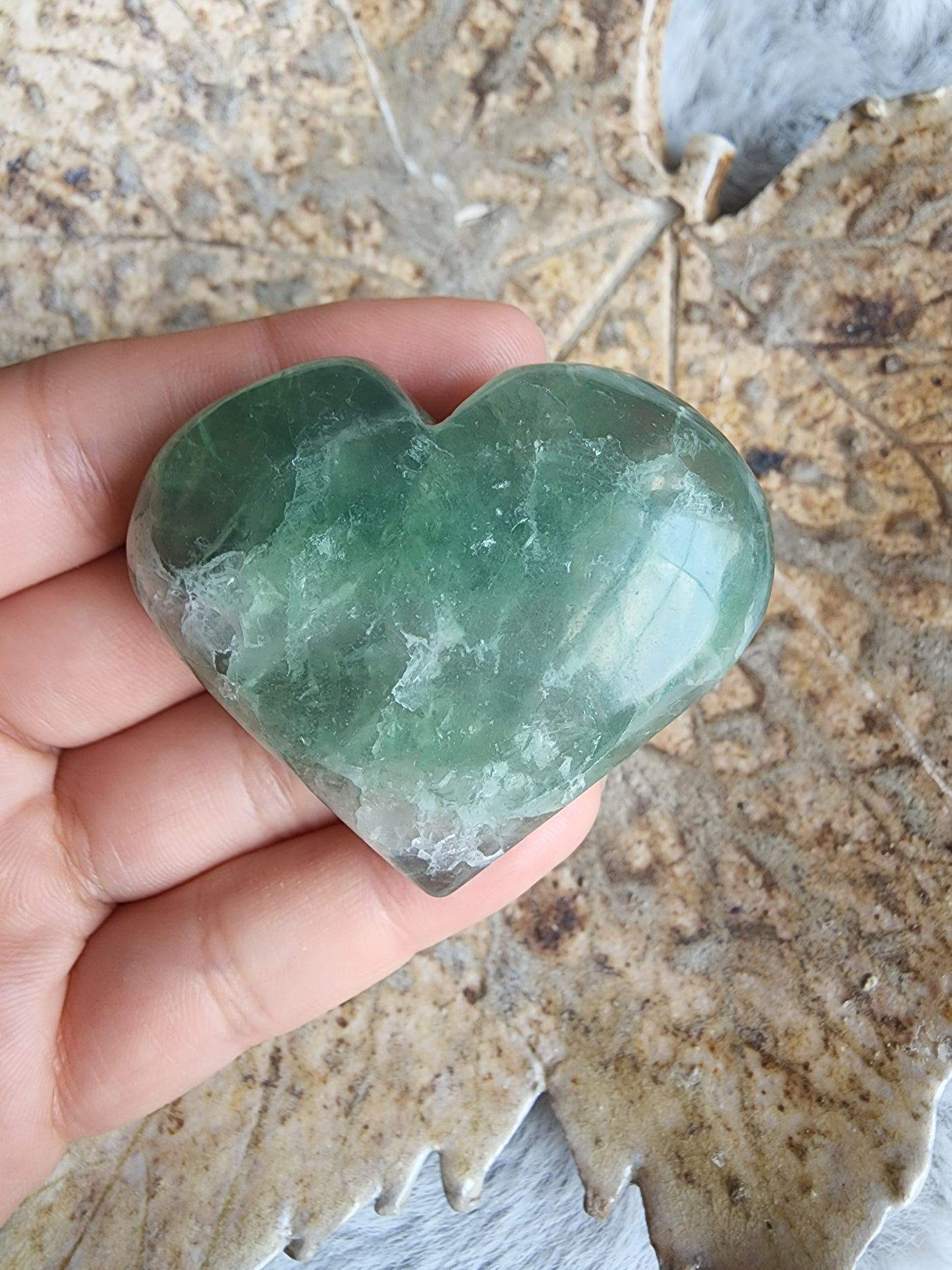 Fluorite Heart