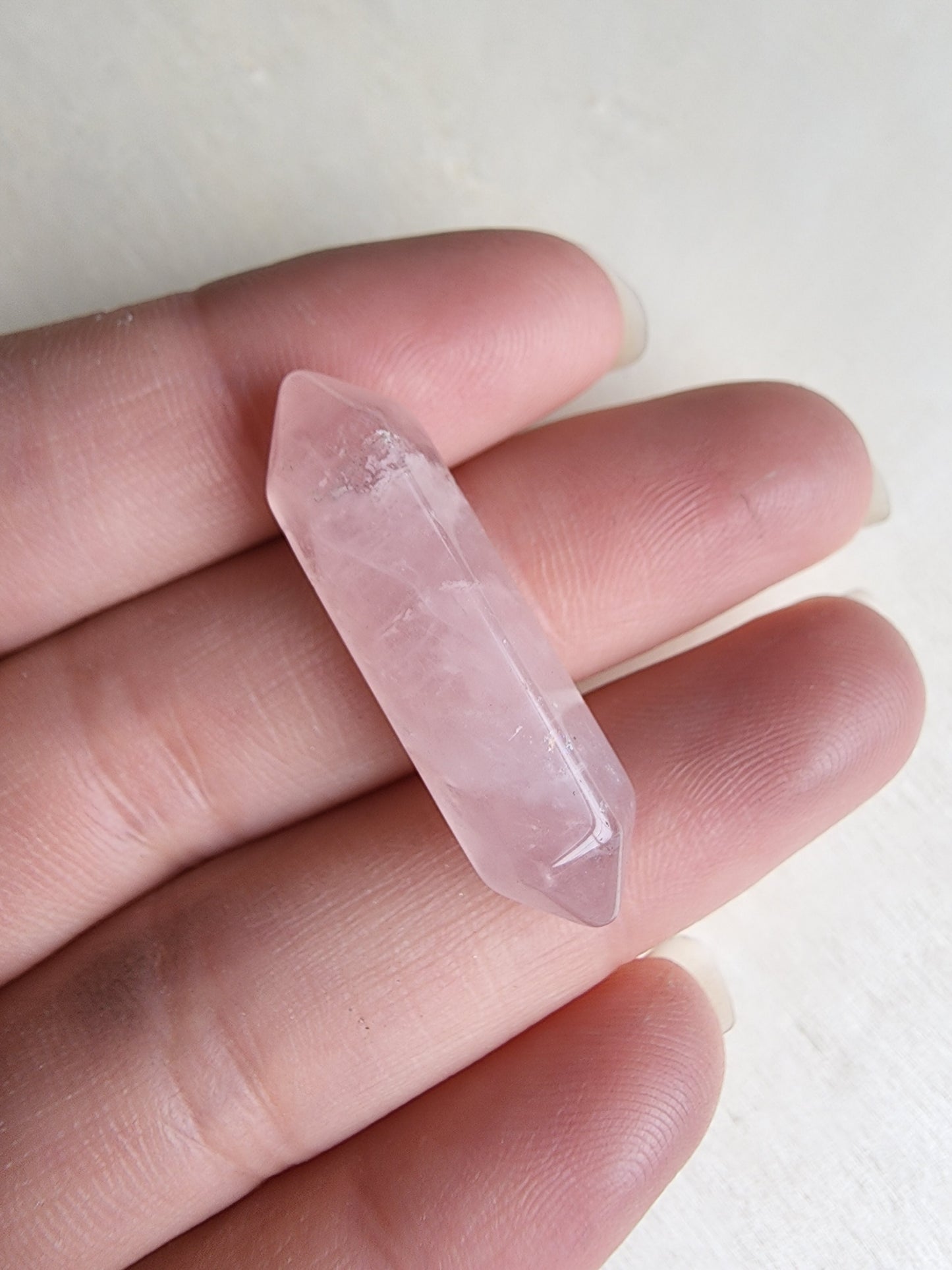 3pc Amethyst Rose Quartz Set